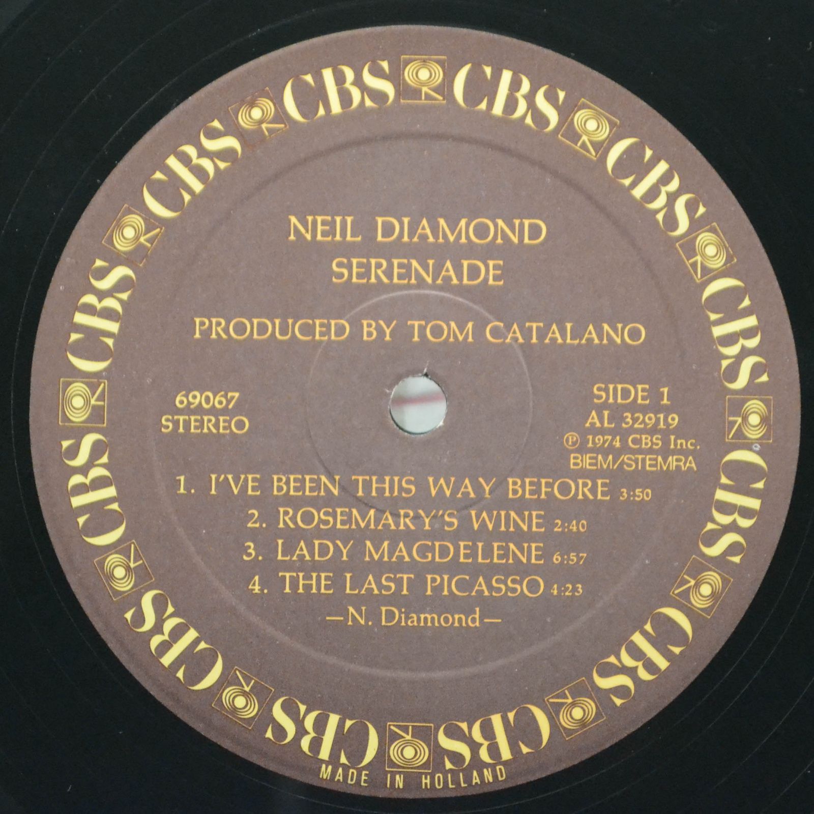 Neil Diamond — Serenade, 1974
