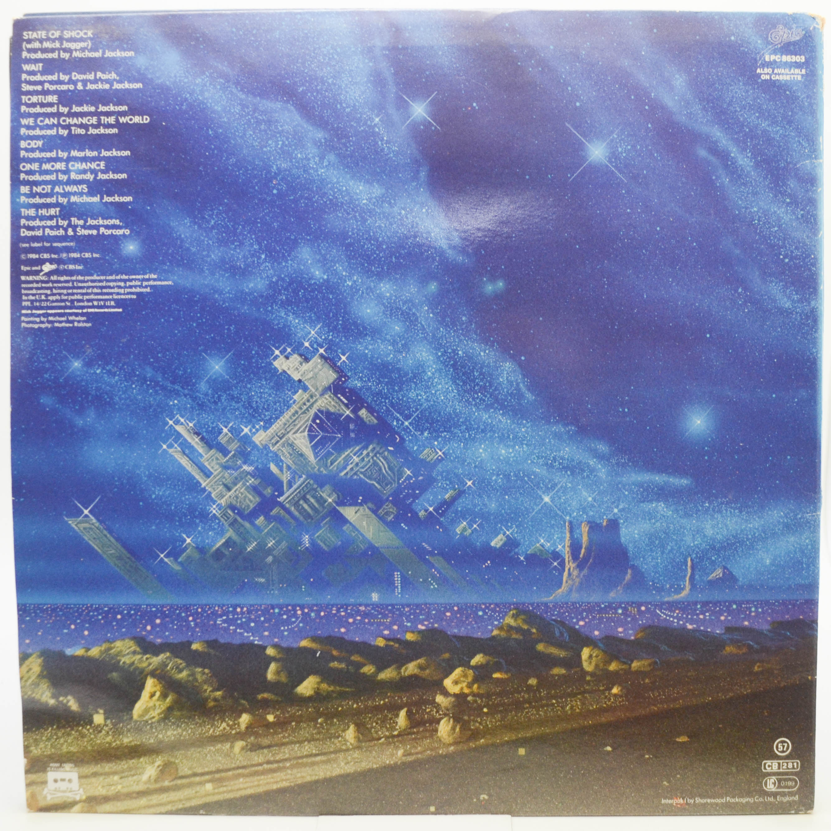 Jacksons — Victory (UK), 1984