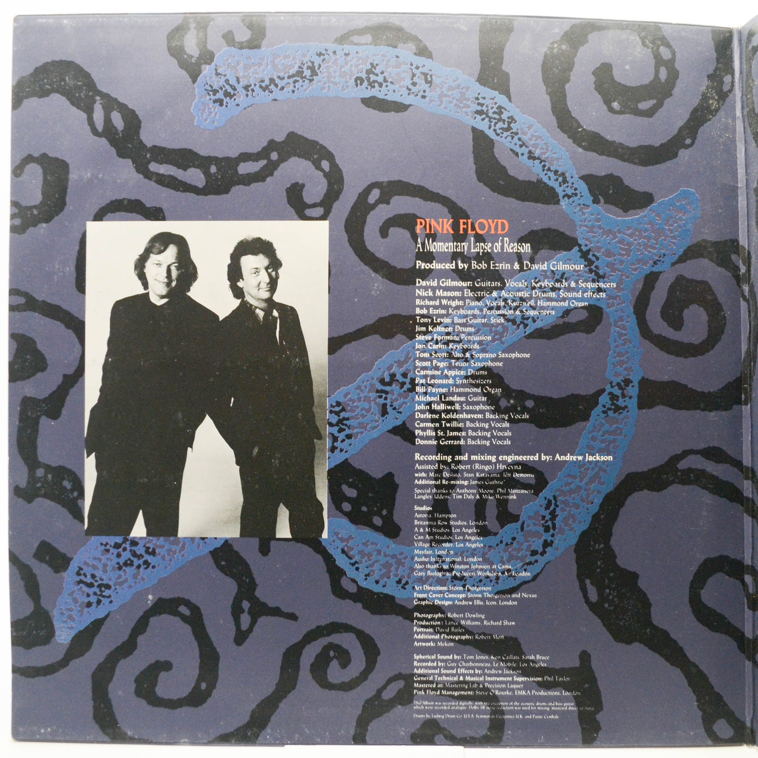 Pink Floyd — A Momentary Lapse Of Reason, 1987