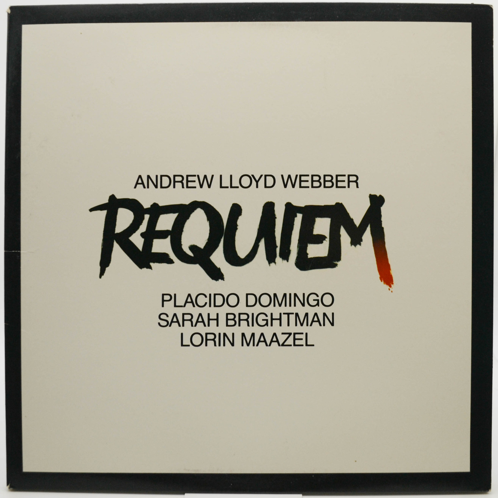 Andrew Lloyd Webber - Placido Domingo, Sarah Brightman, Lorin Maazel — Requiem, 1985