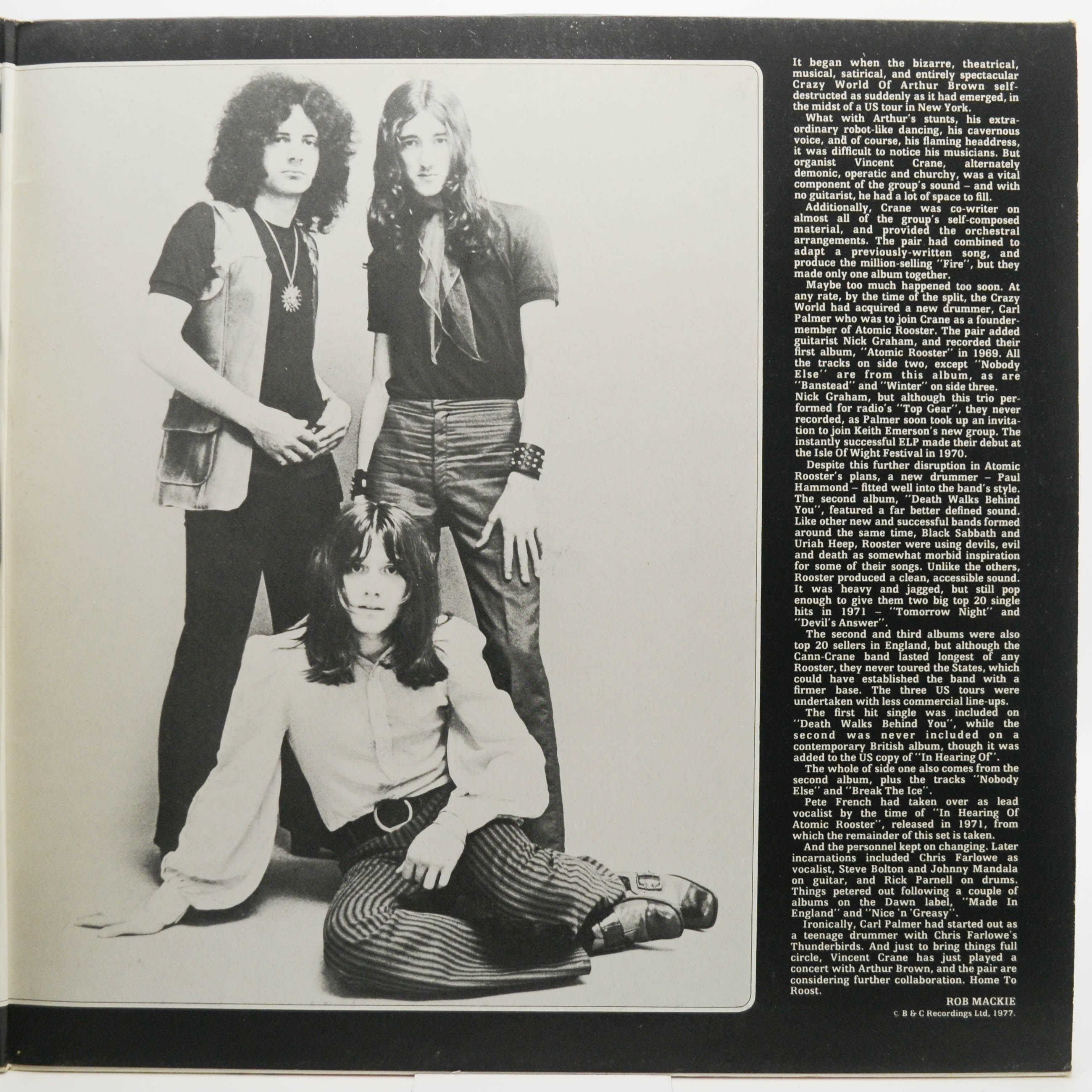 Atomic Rooster — Home To Roost (2LP), 1977