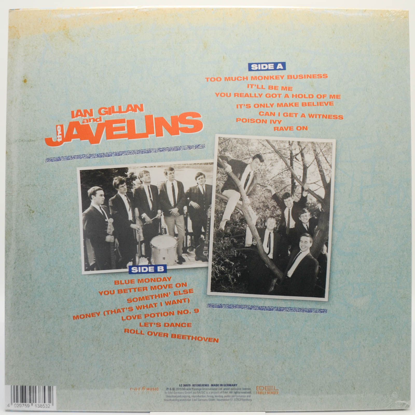 Ian Gillan And The Javelins — Raving With Ian Gillan & The Javelins, 1994