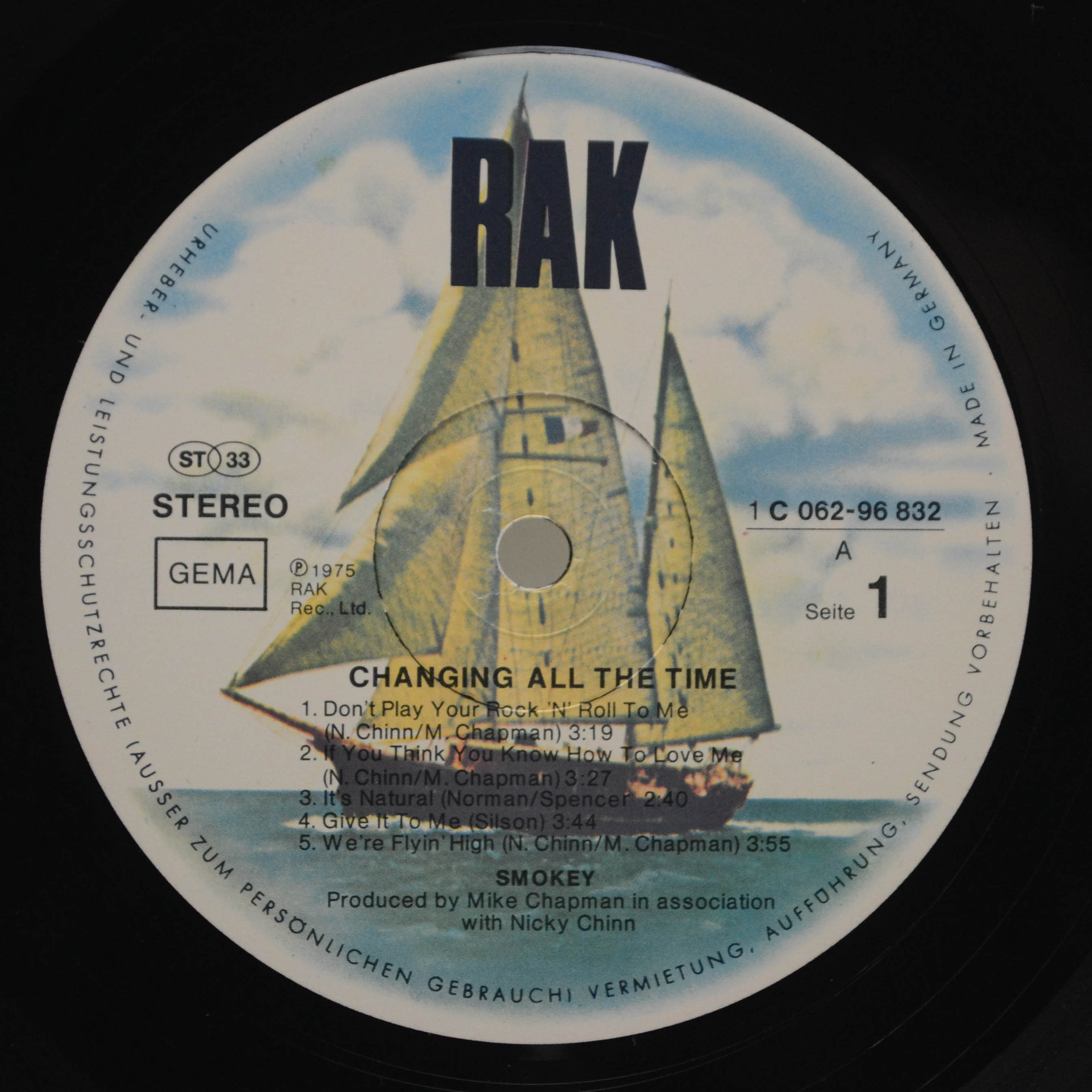 Smokey — Changing All The Time, 1975