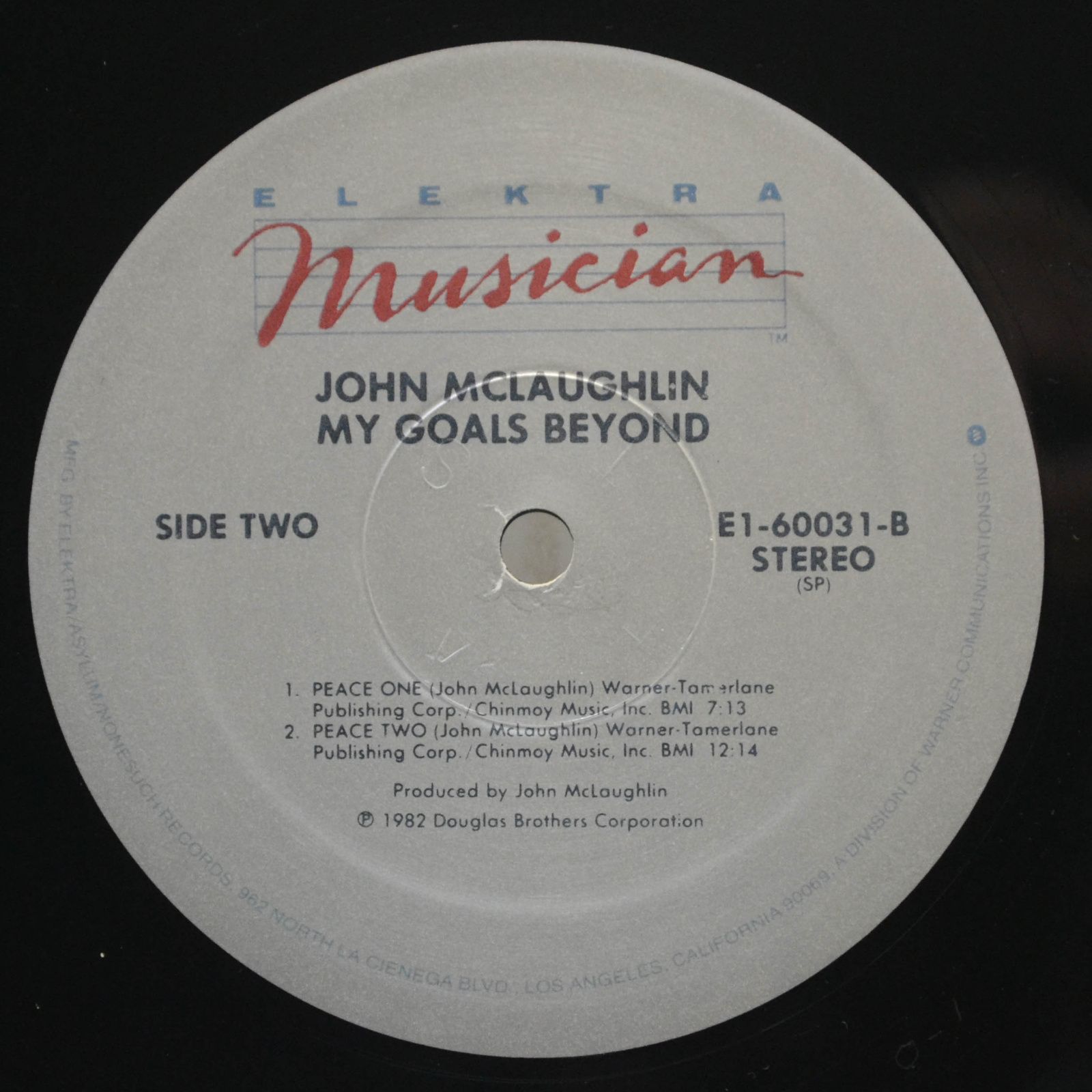John McLaughlin — My Goals Beyond (USA), 1971