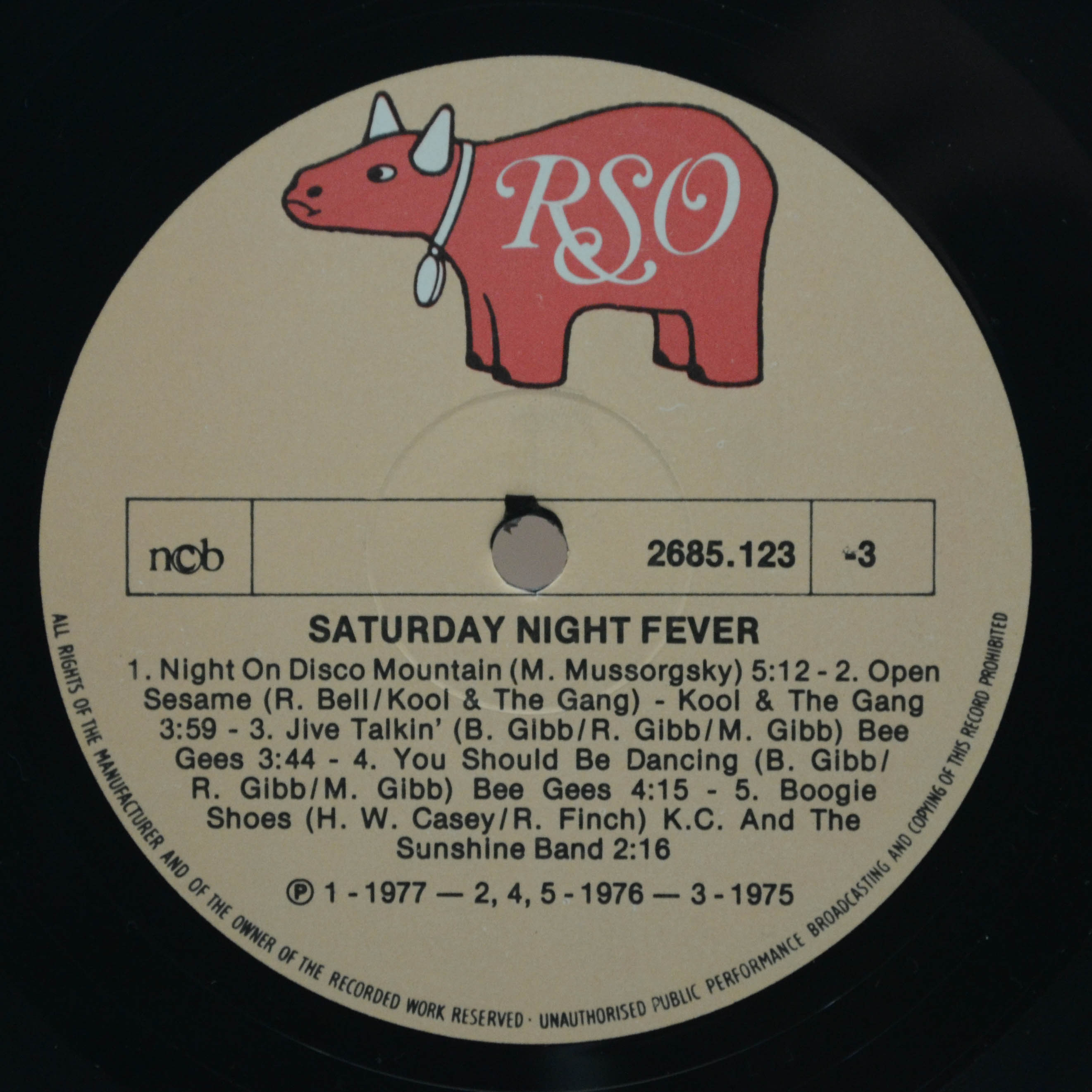 Various — Saturday Night Fever (The Original Movie Sound Track) (2LP), 1978