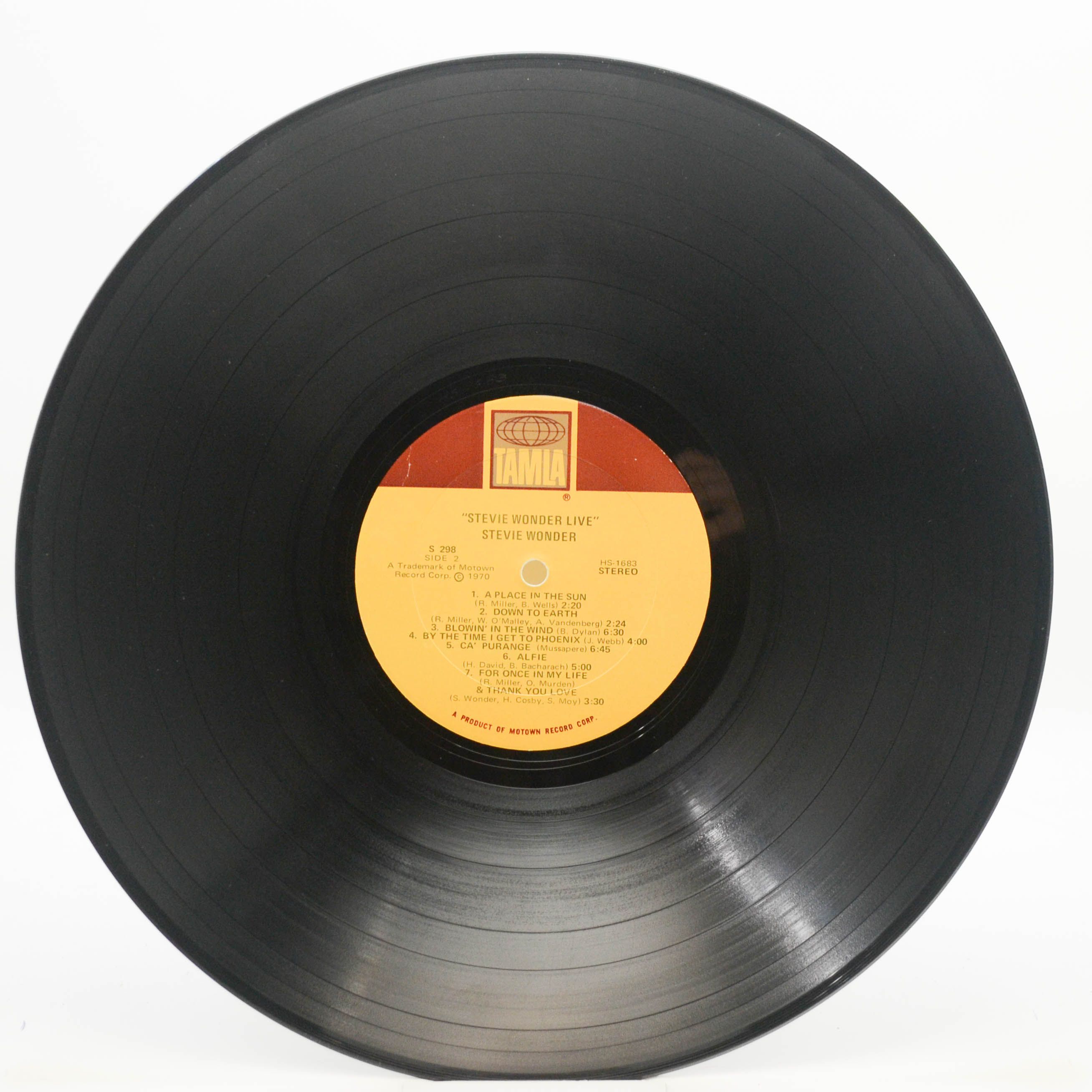 Stevie Wonder — Stevie Wonder Live (1-st, USA), 1970