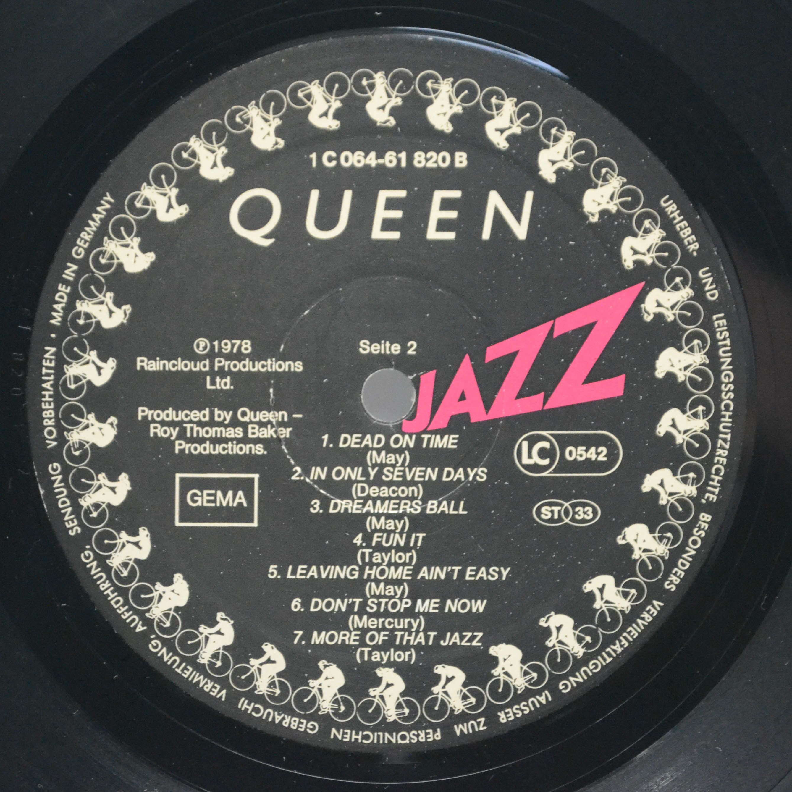 Queen — Jazz (poster ), 1978