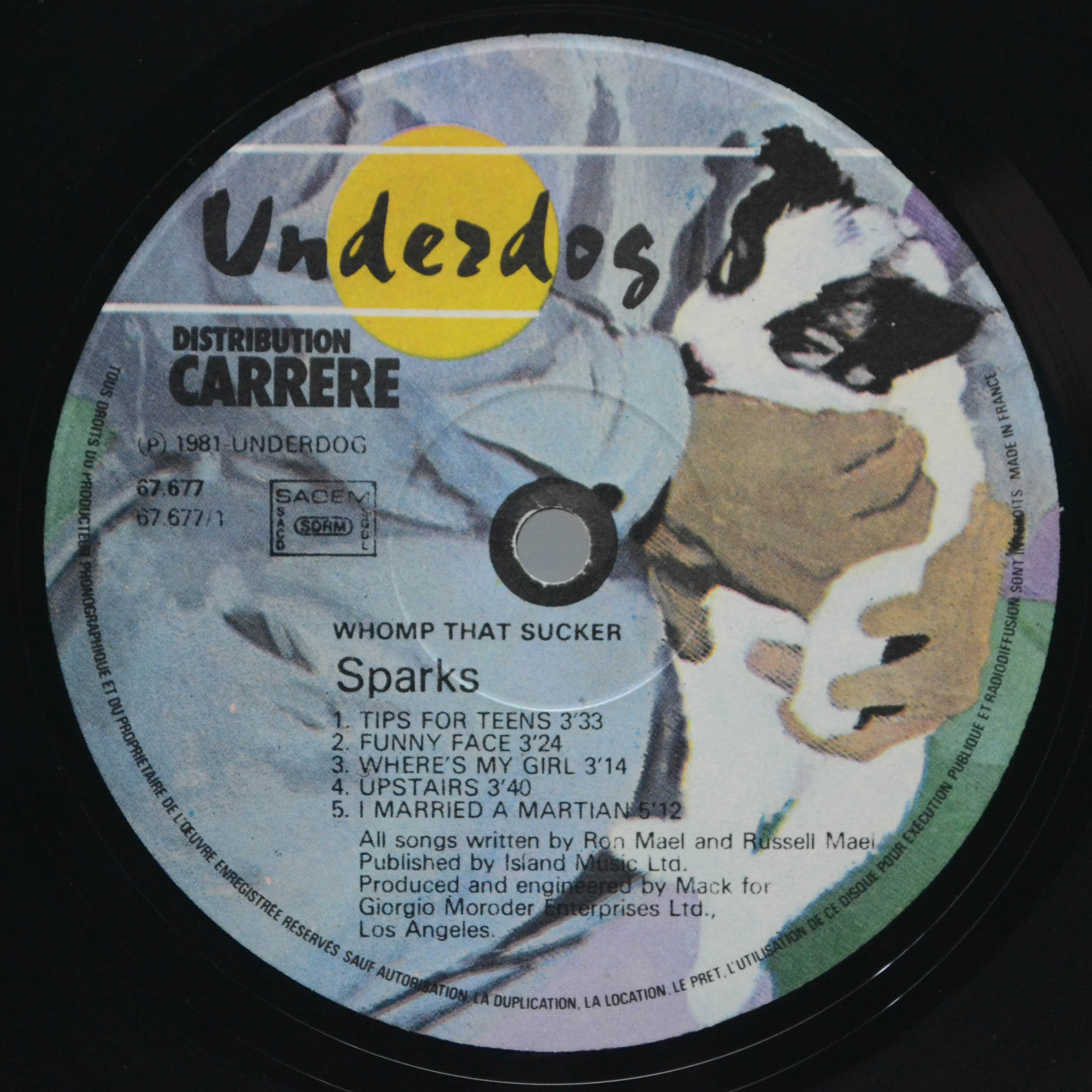 Sparks — Whomp That Sucker, 1981