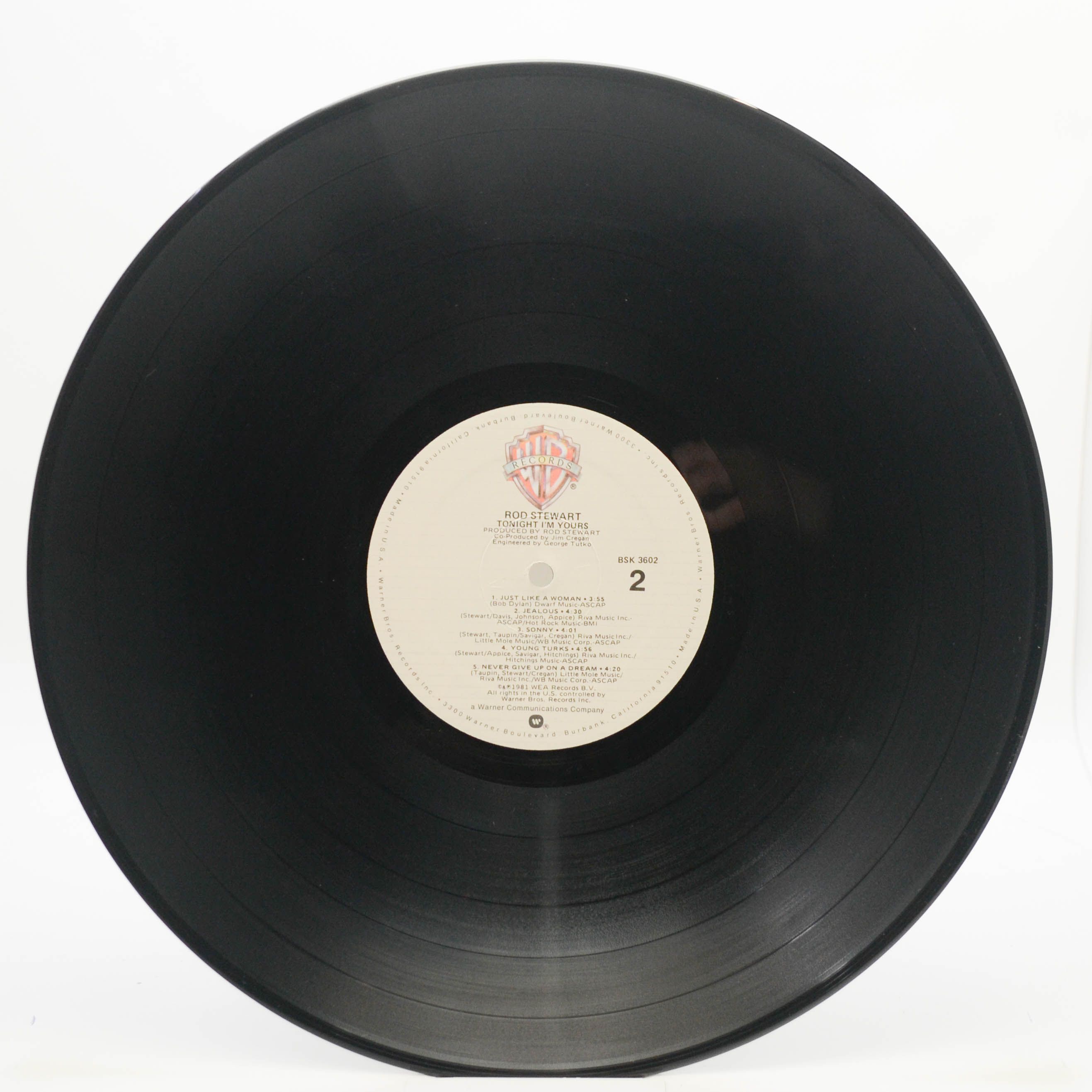 Rod Stewart — Tonight I'm Yours (USA), 1981