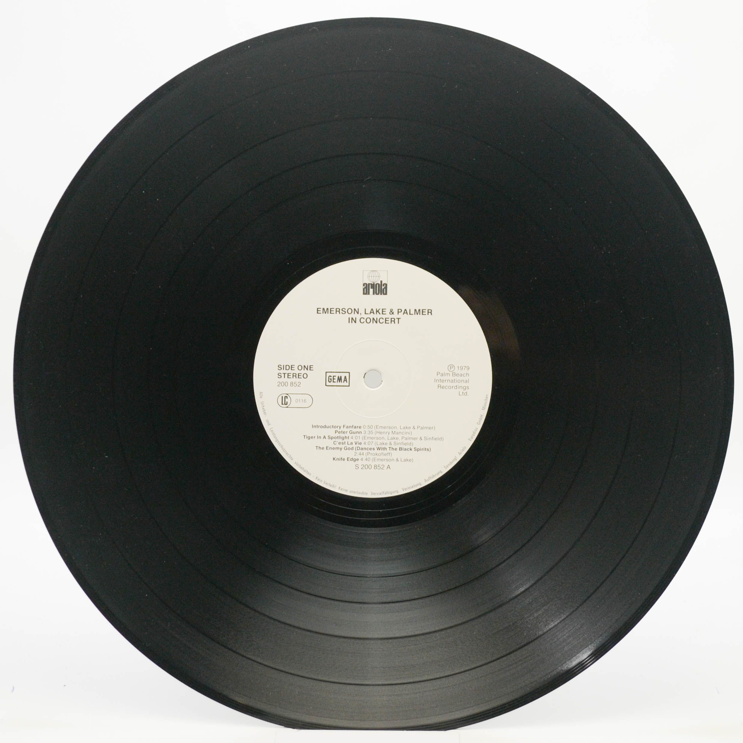 Emerson, Lake & Palmer — In Concert, 1979