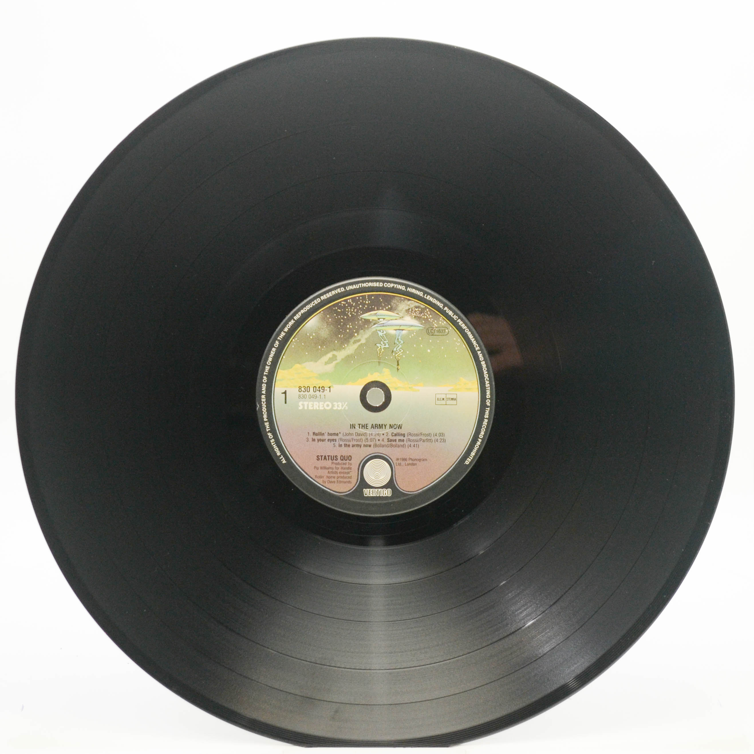 Status Quo — In The Army Now, 1986