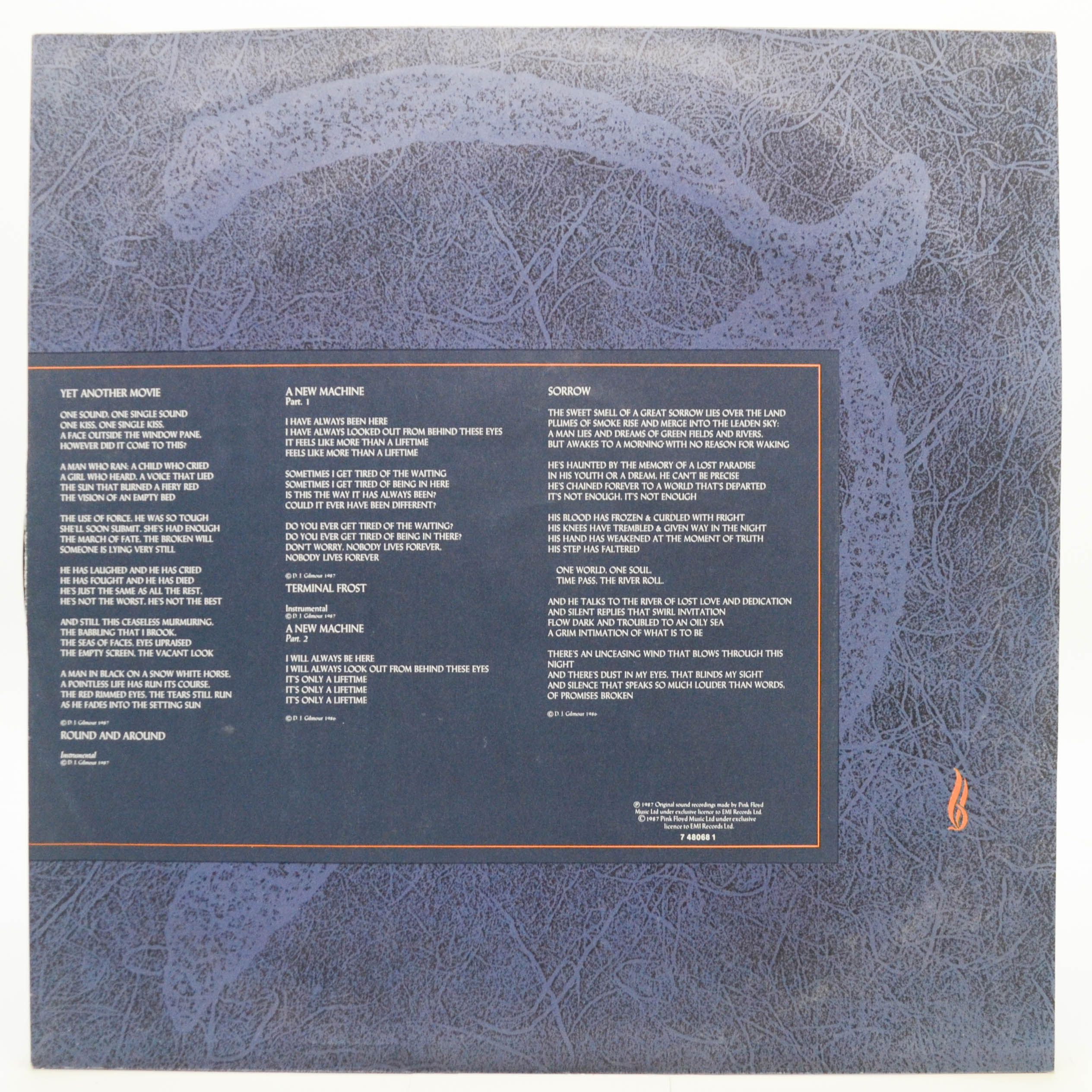 Pink Floyd — A Momentary Lapse Of Reason, 1987