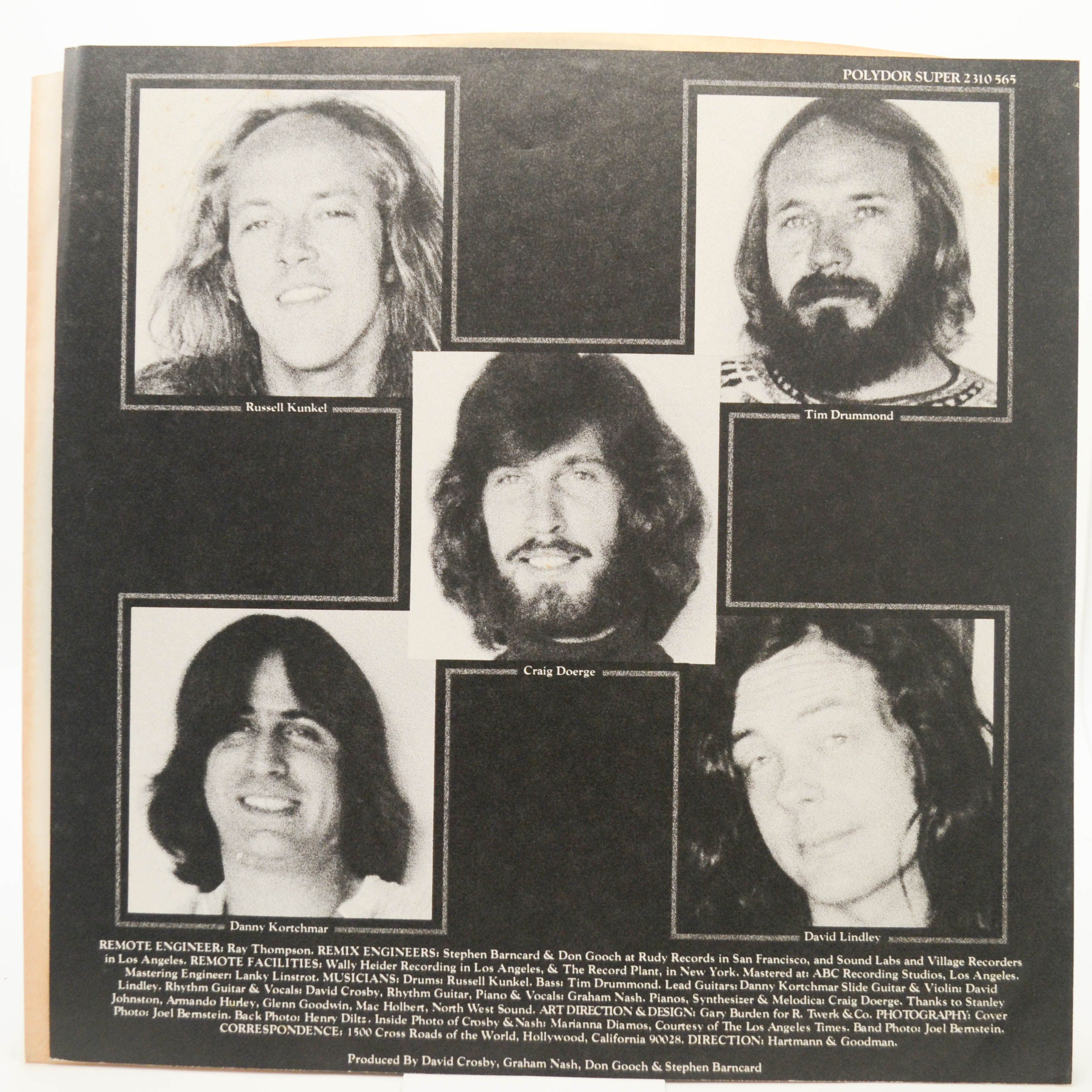 Crosby-Nash — Live (UK), 1977