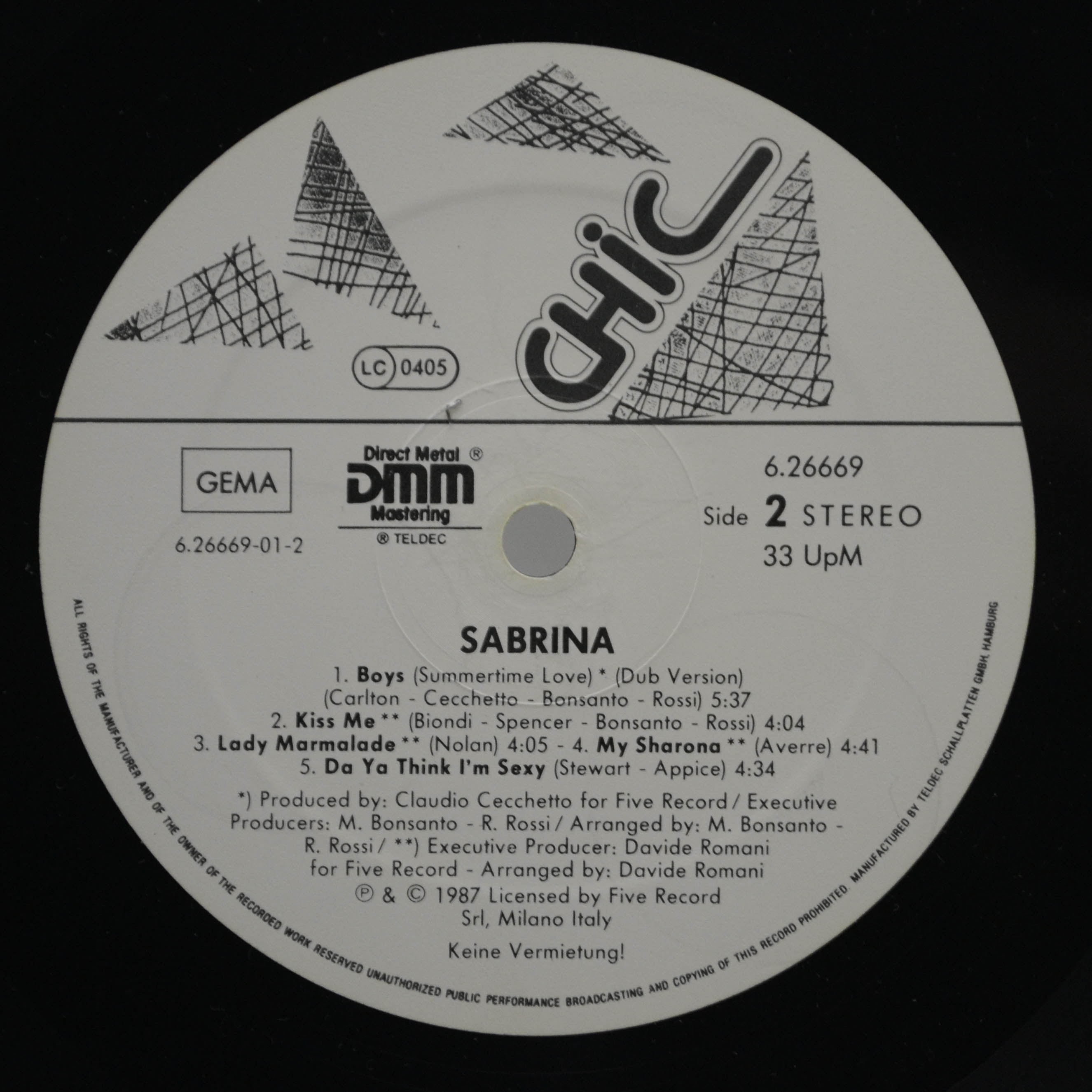 Sabrina — Sabrina, 1987