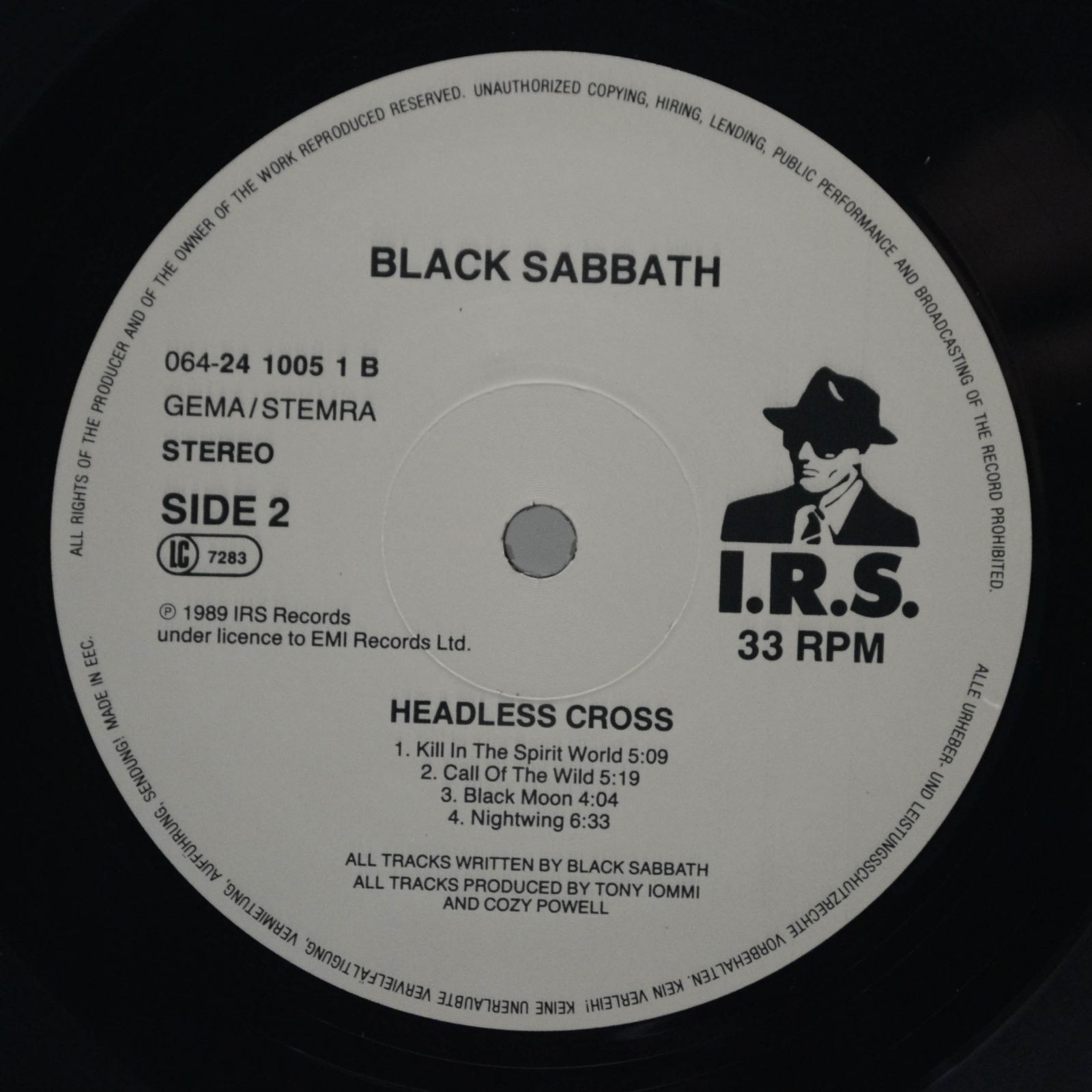 Black Sabbath — Headless Cross, 1989