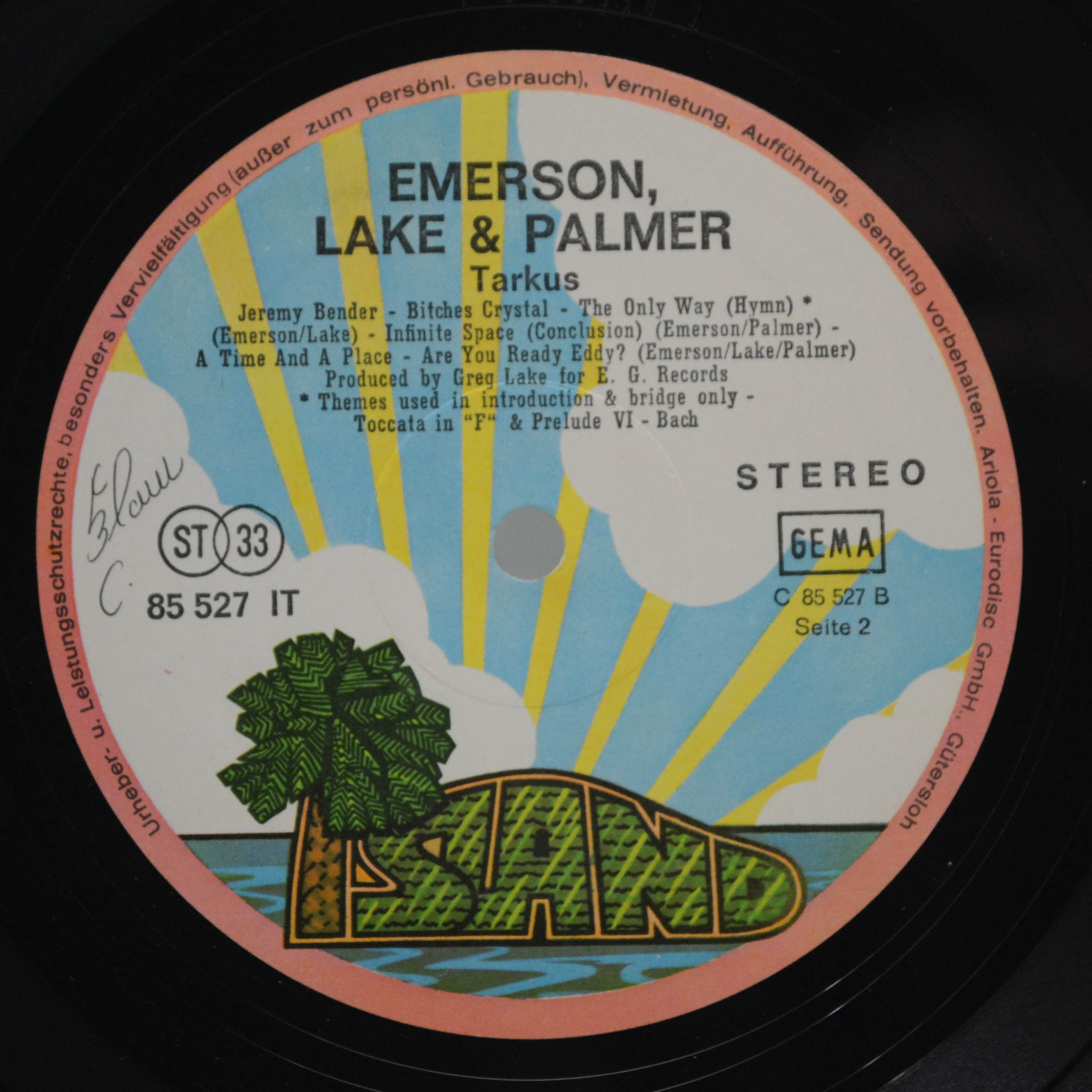 Emerson, Lake & Palmer — Tarkus, 1971