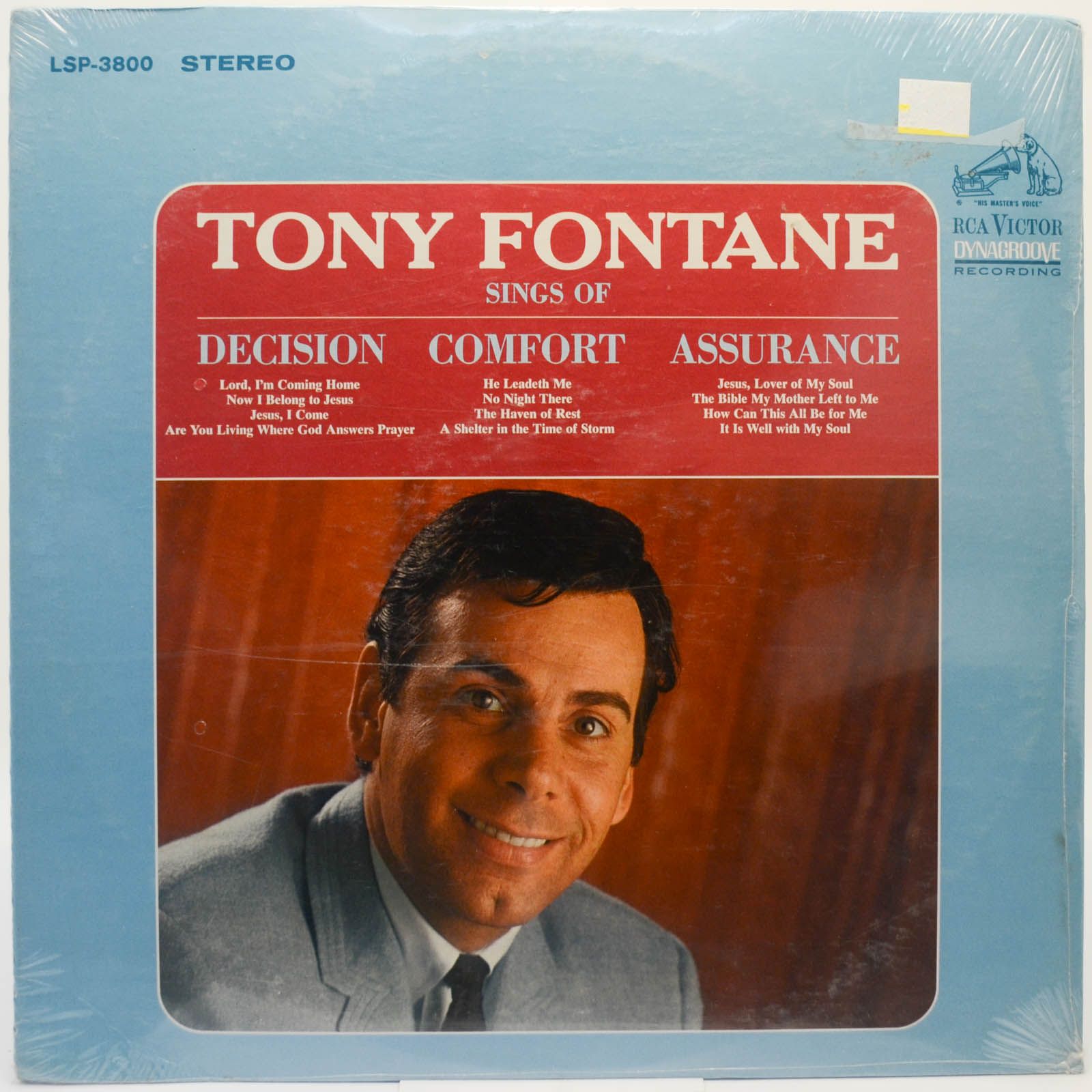 Tony Fontane — Sings Of Decision - Comfort - Assurance (USA), 1967