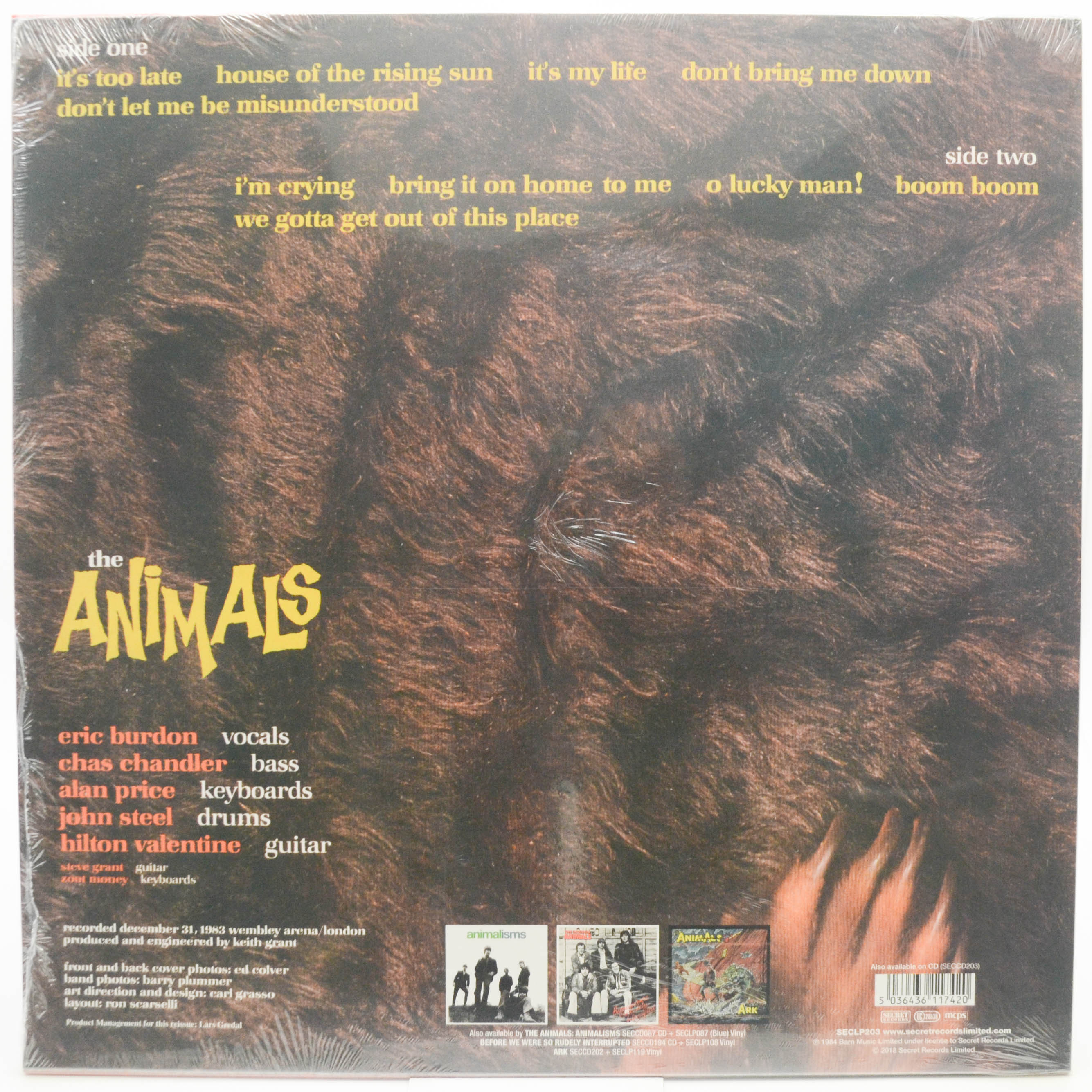 Animals — Greatest Hits Live!, 1984