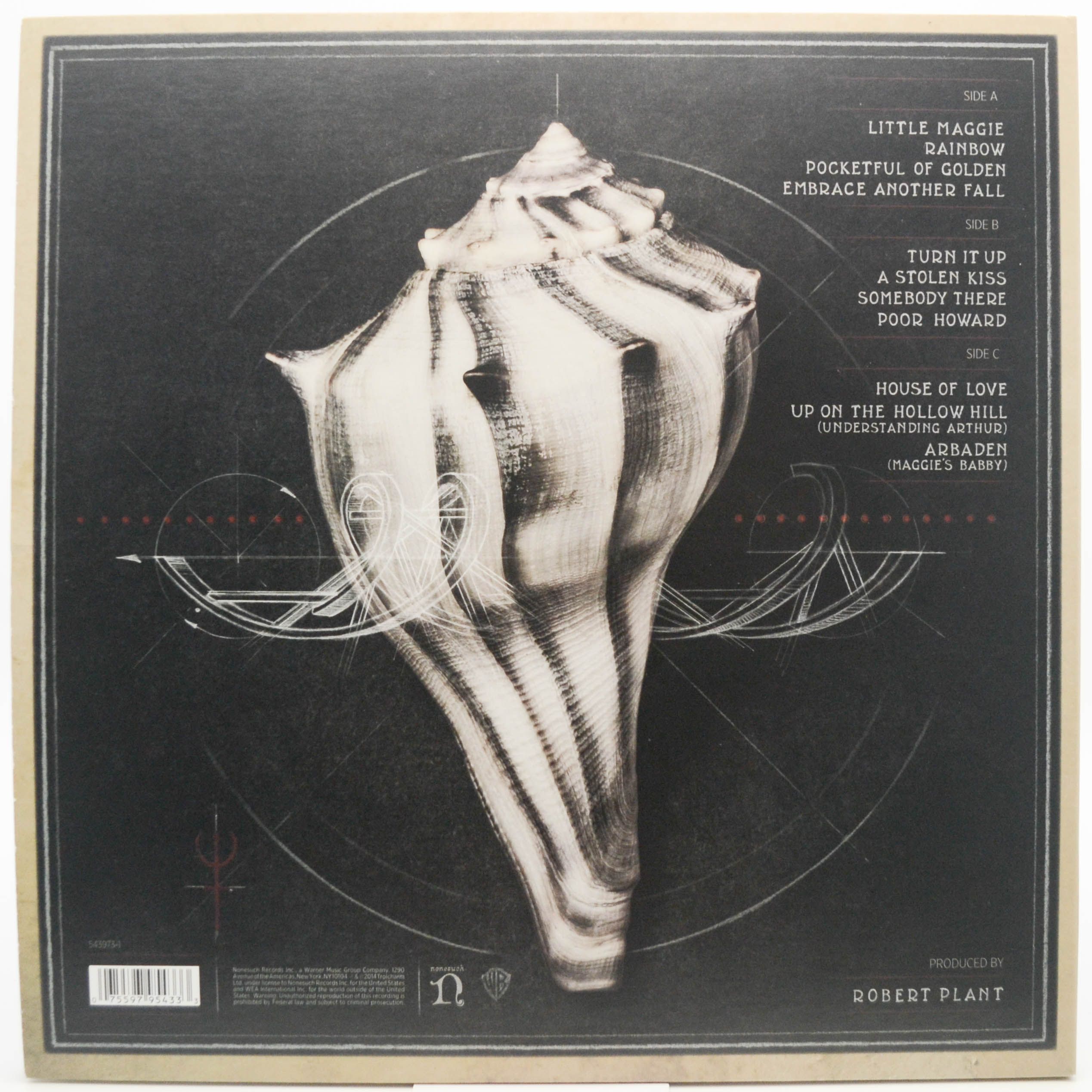 Robert Plant And The Sensational Space Shifters — Lullaby And... The Ceaseless Roar (2LP), 2014