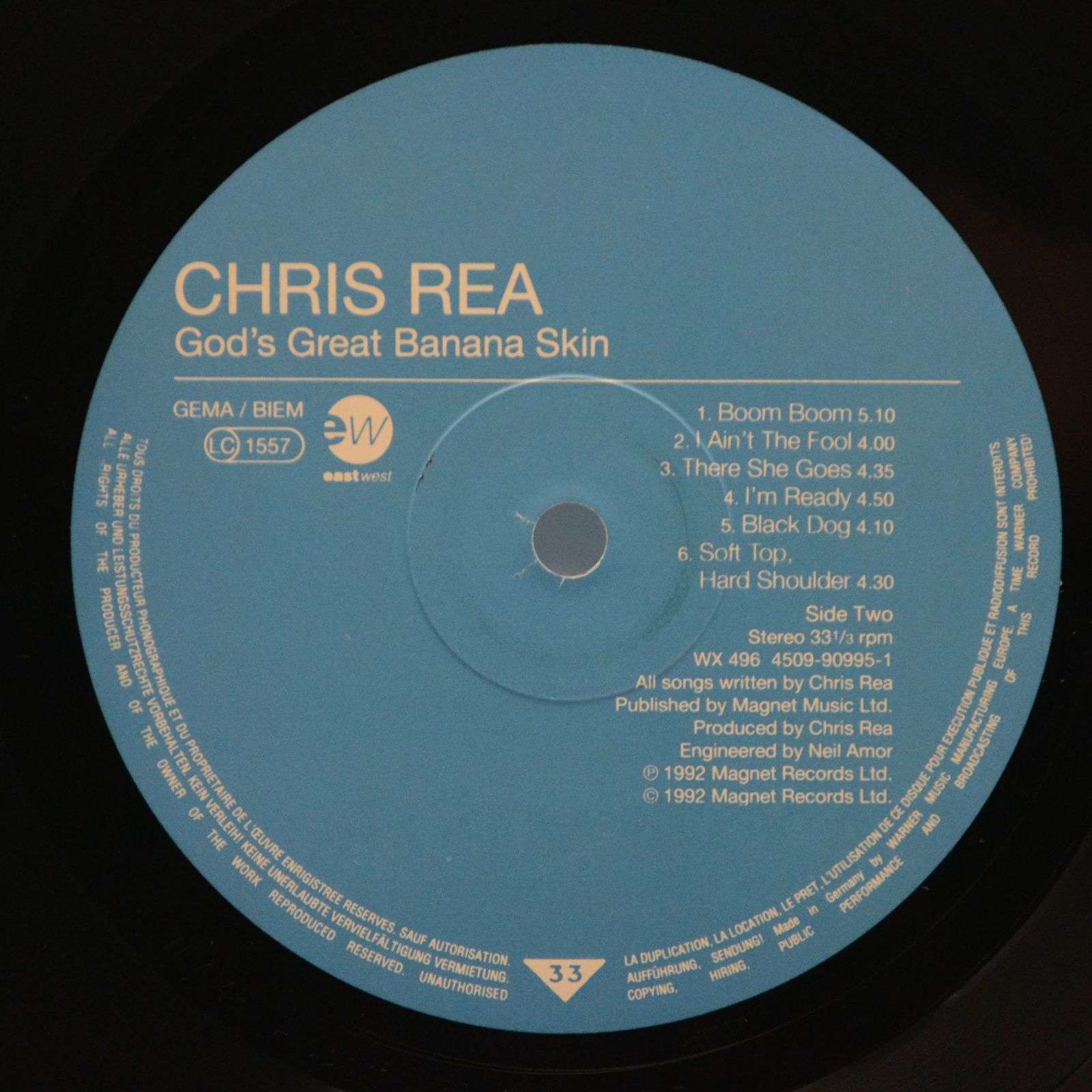 Chris Rea — God's Great Banana Skin, 1992
