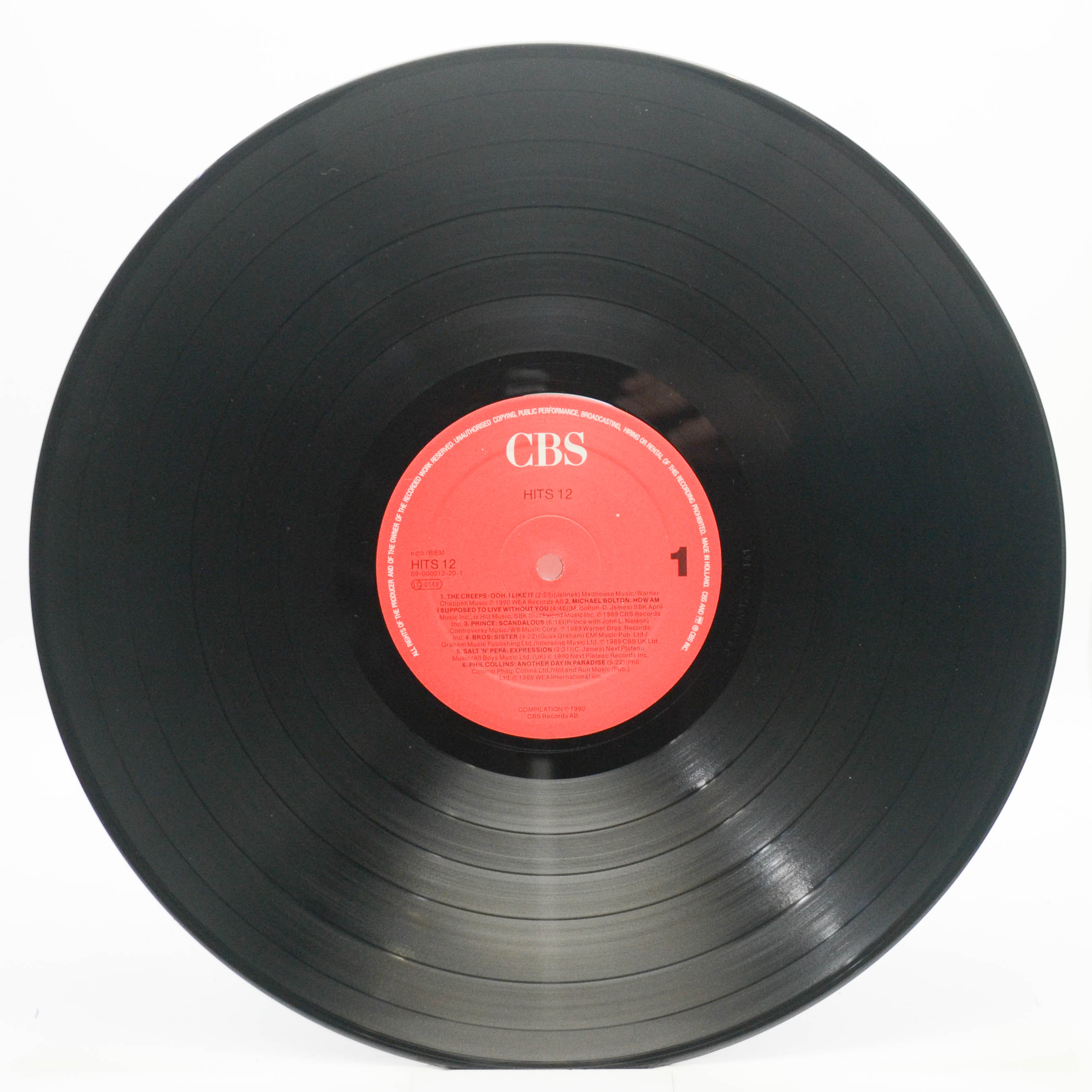 Various — Hits 12 (2LP), 1990