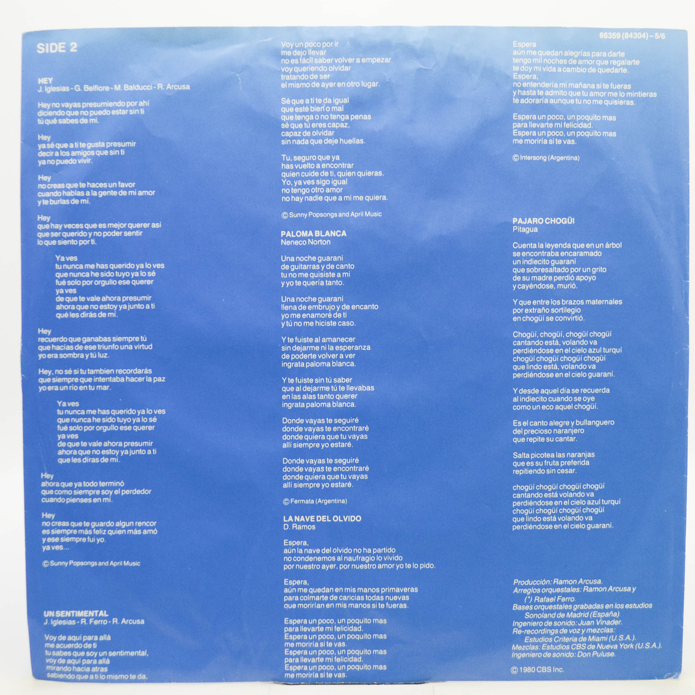 Julio Iglesias — 3 Gold Records (3LP, Box-set), 1980