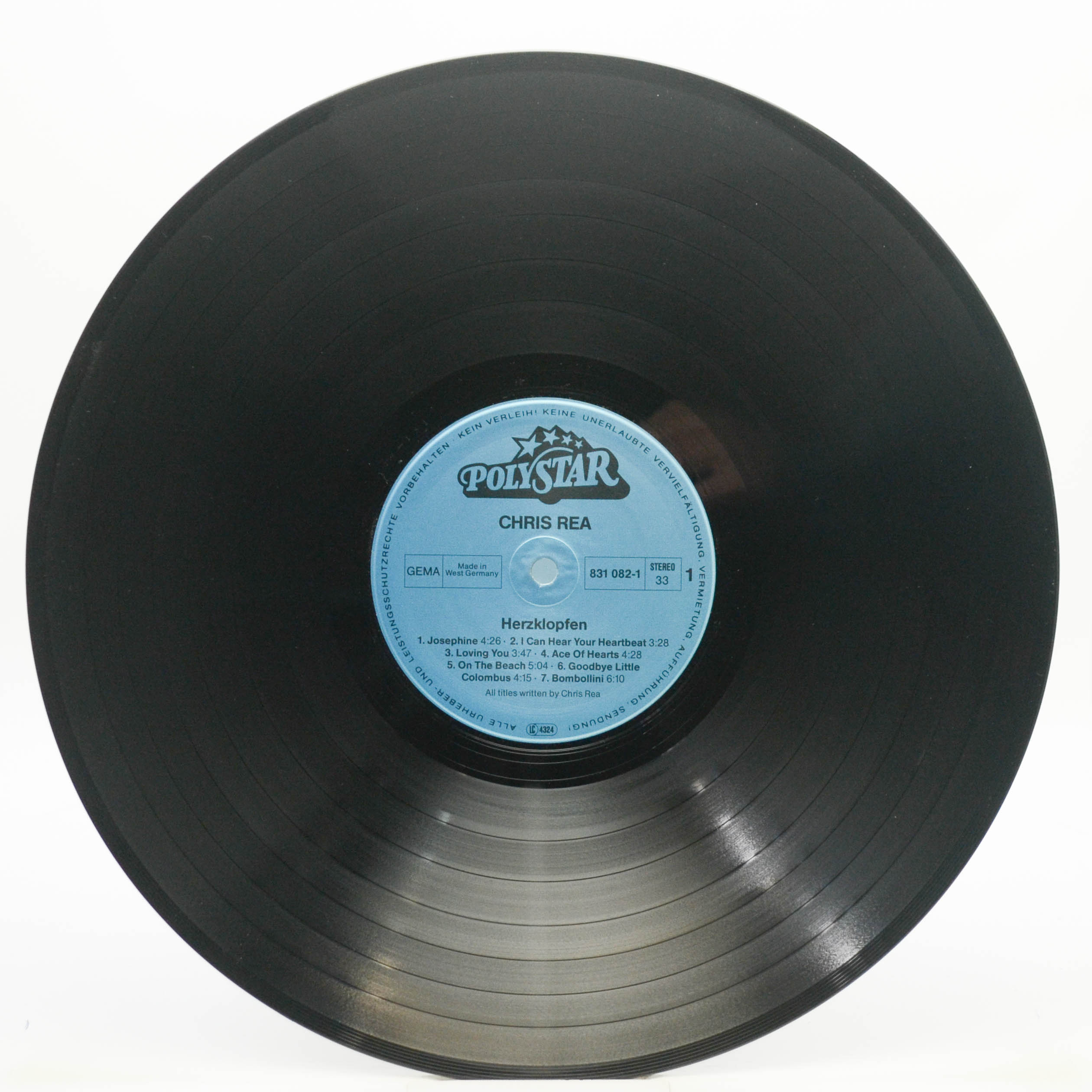 Chris Rea — Herzklopfen, 1986