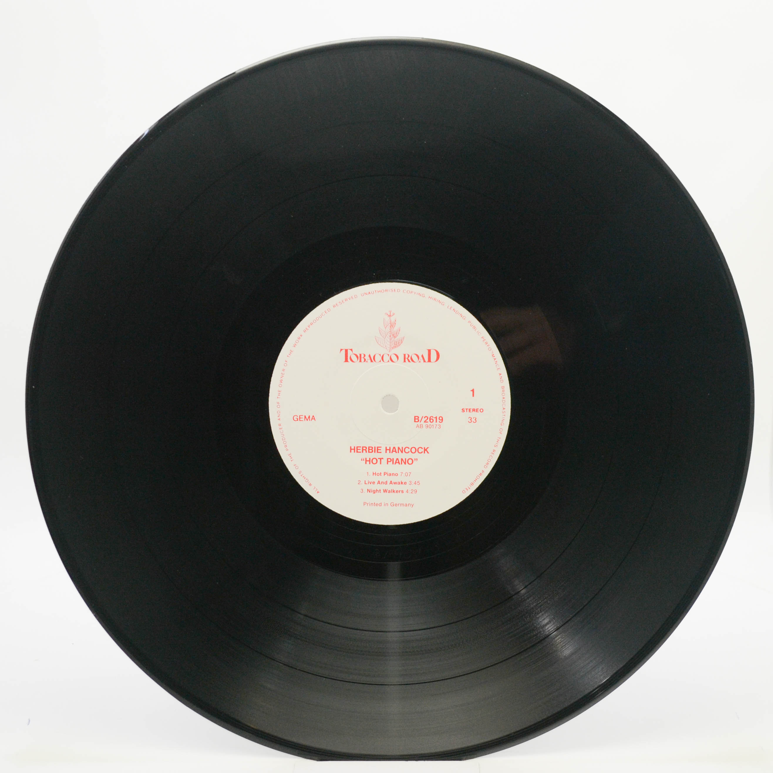 Herbie Hancock — Hot Piano, 1984