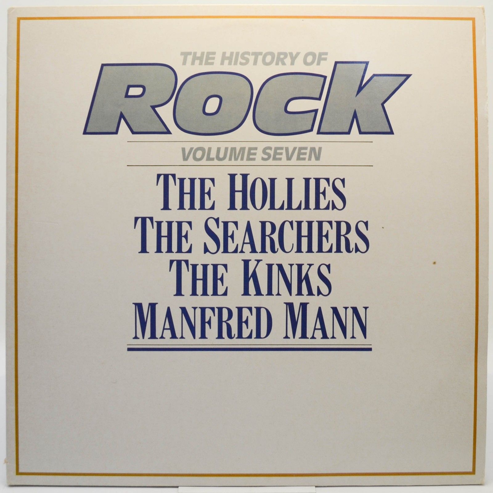 Hollies / The Searchers / The Kinks / Manfred Mann — The History Of Rock (Volume Seven) (2LP, UK), 1982