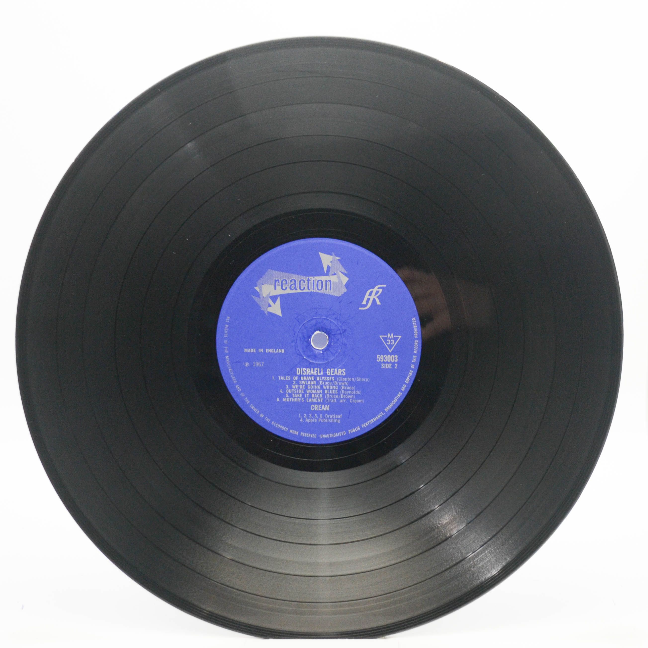 Cream — Disraeli Gears (1-st, UK), 1967