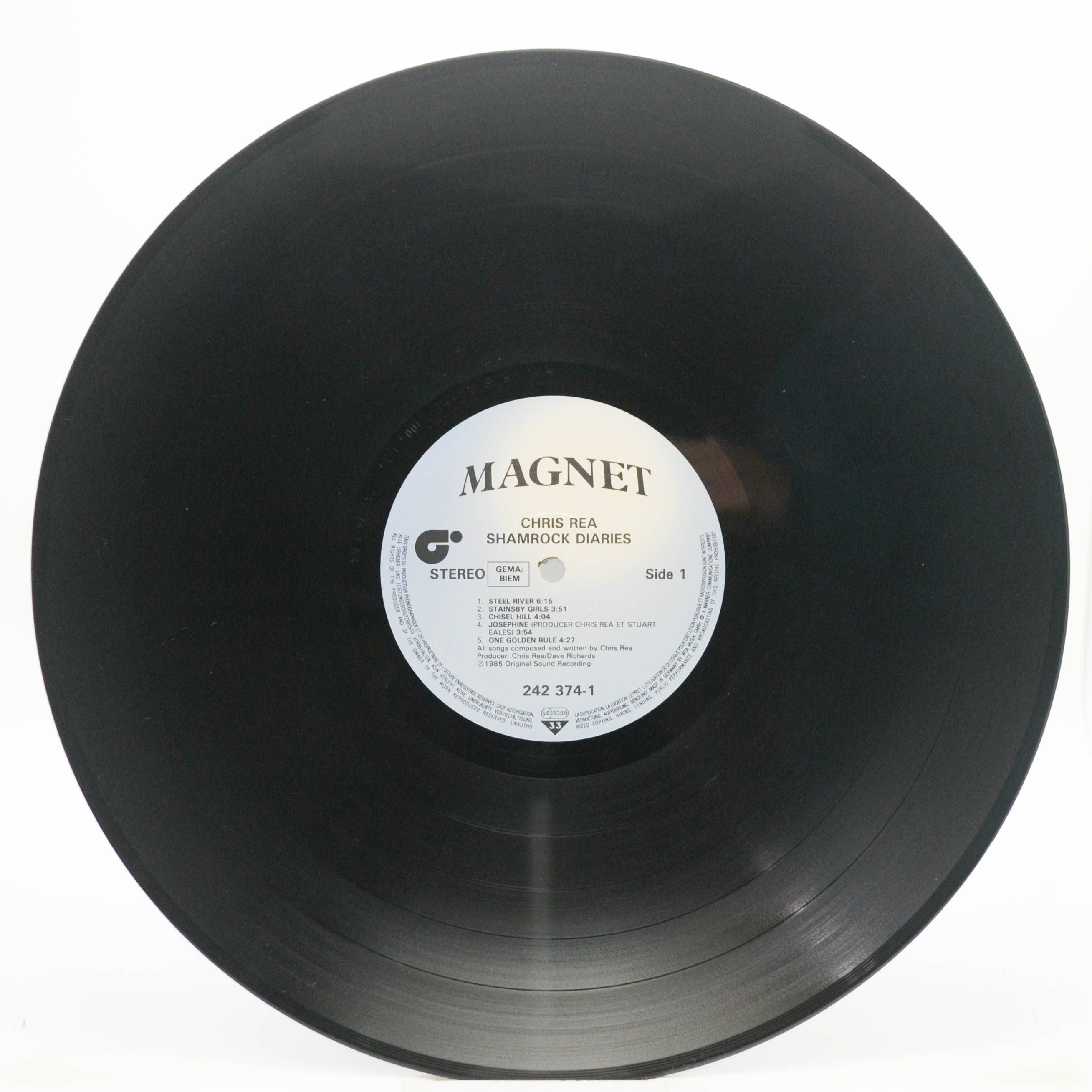 Chris Rea — Shamrock Diaries, 1988