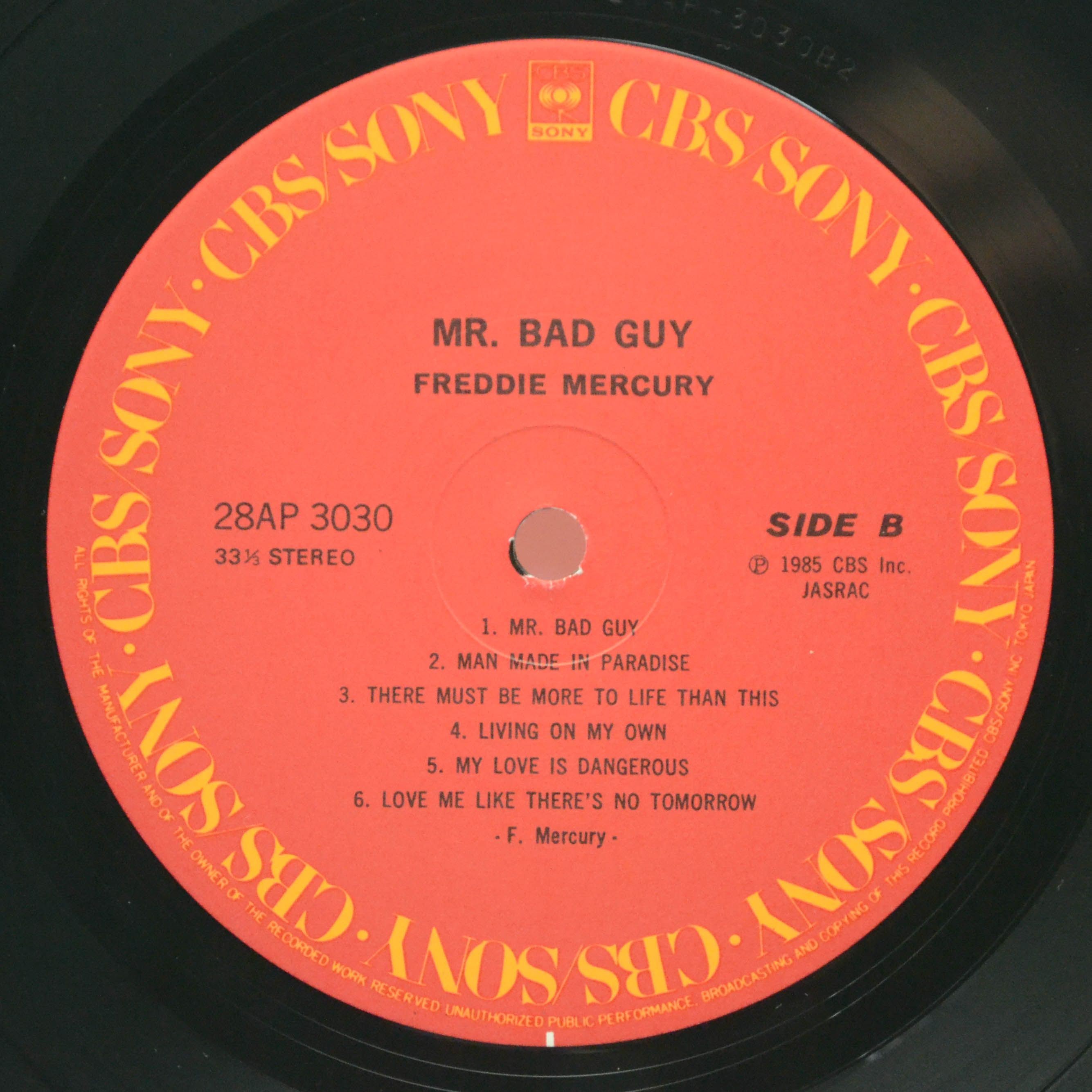 Freddie Mercury — Mr. Bad Guy, 1985
