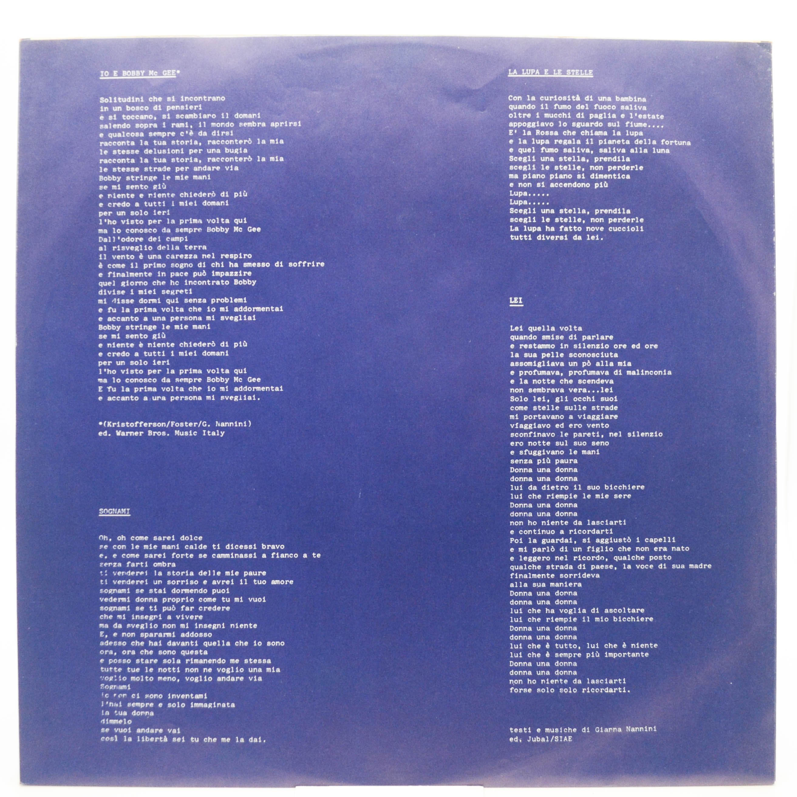 Gianna Nannini — California, 1979