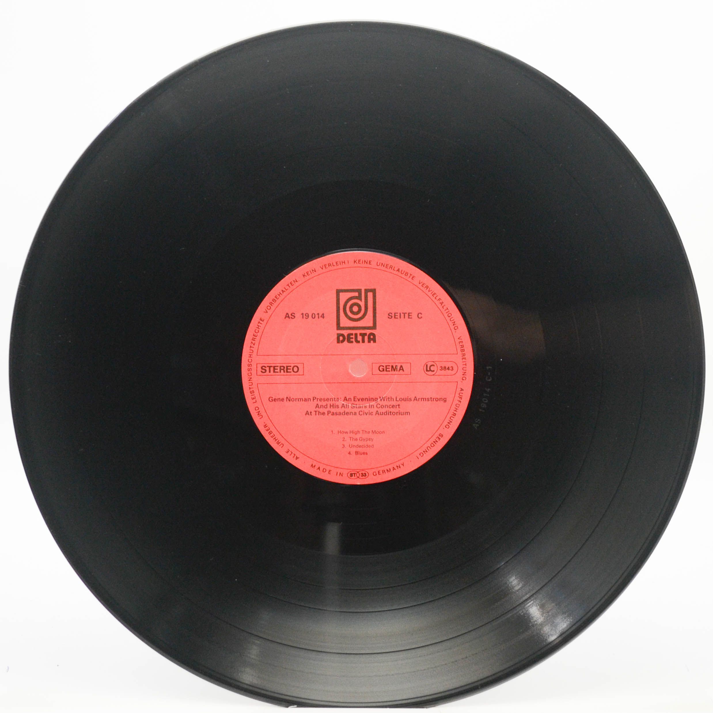 Louis Armstrong And His All Stars — An Evening With Louis Armstrong And His All Stars In Concert At The Pasadena Civic Auditorium (2LP), 1977