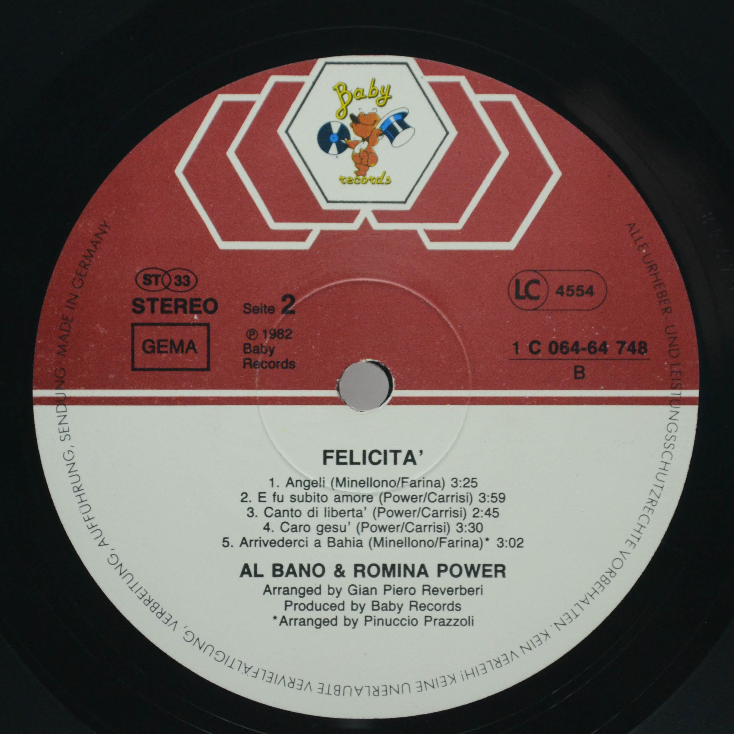 Al Bano & Romina Power — Felicità, 1982
