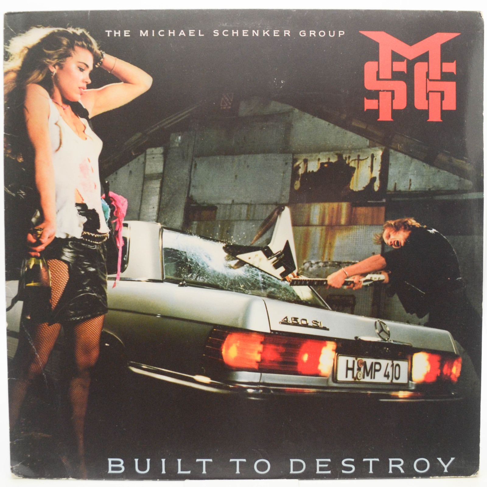 Виниловая пластинка Michael Schenker Group — Built To Destroy, 1983
