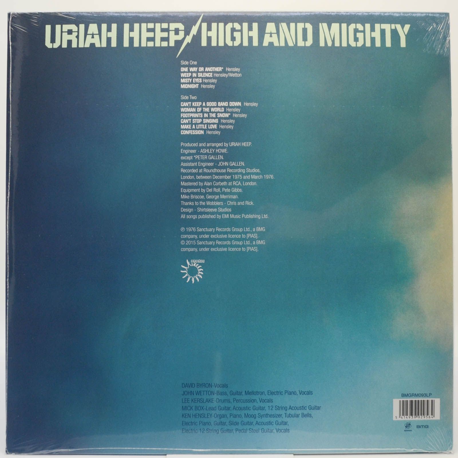 Uriah Heep — High and Mighty (UK), 1976