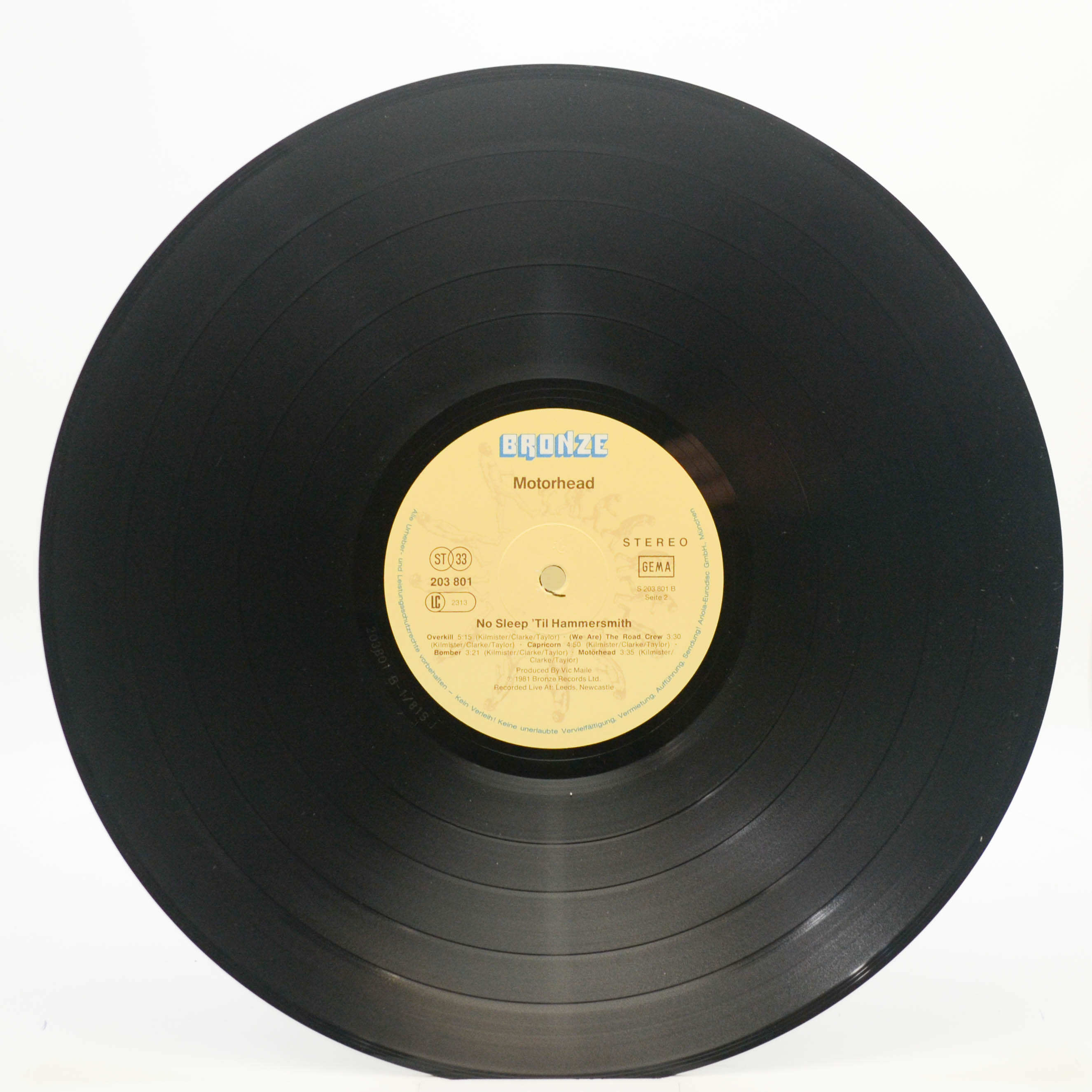 Motörhead — No Sleep 'til Hammersmith, 1981