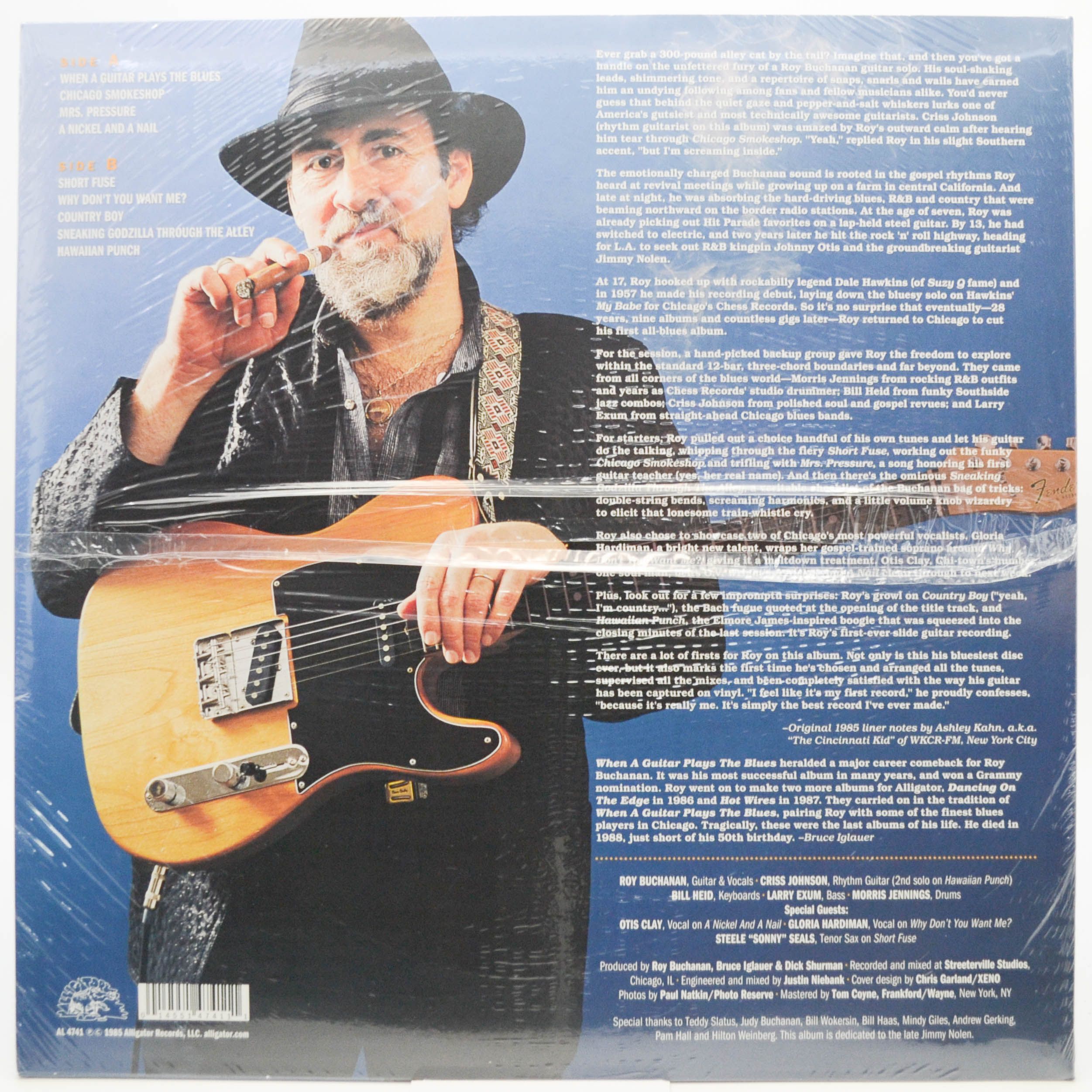 Roy Buchanan — When A Guitar Plays The Blues, 1985