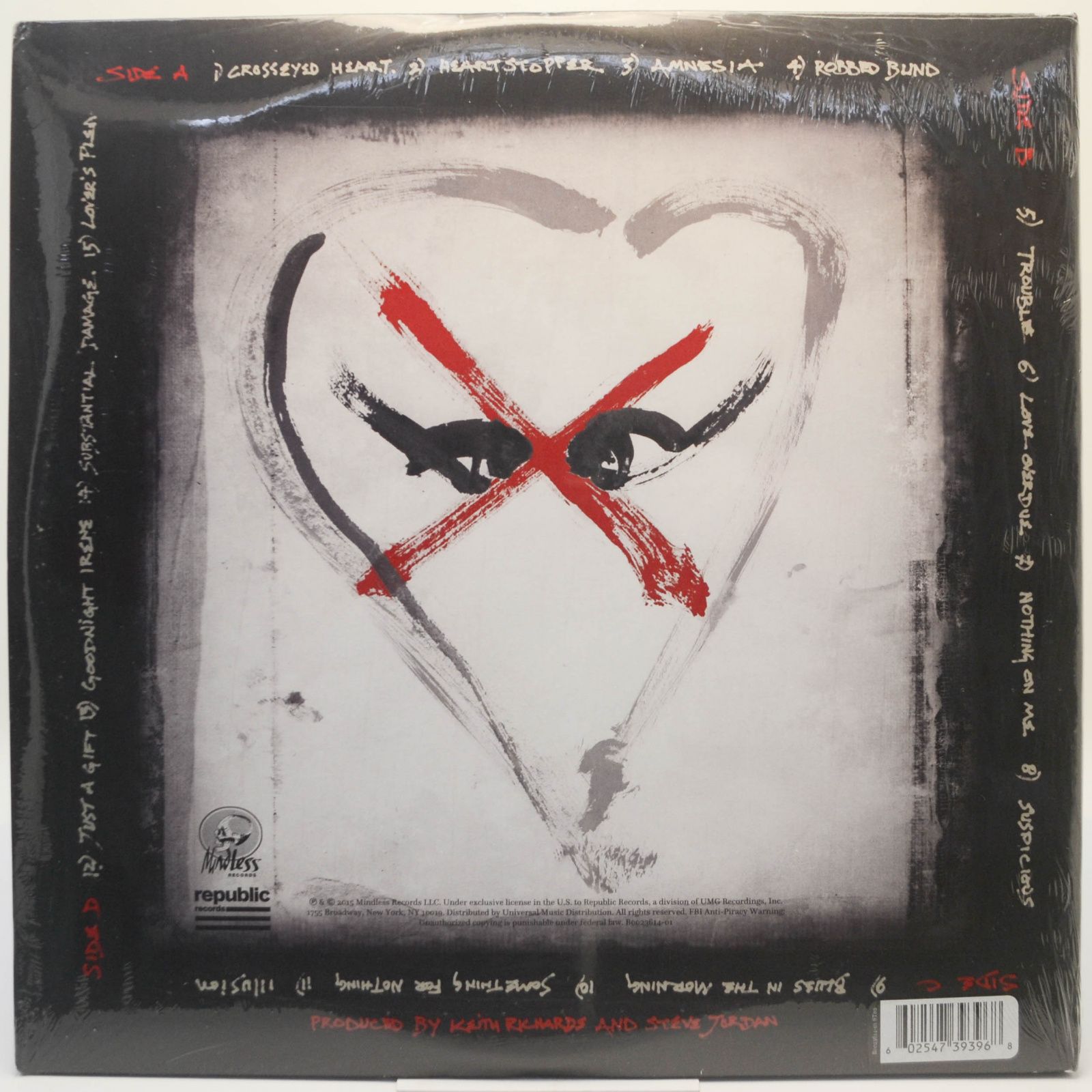 Keith Richards — Crosseyed Heart (2LP, USA), 2015