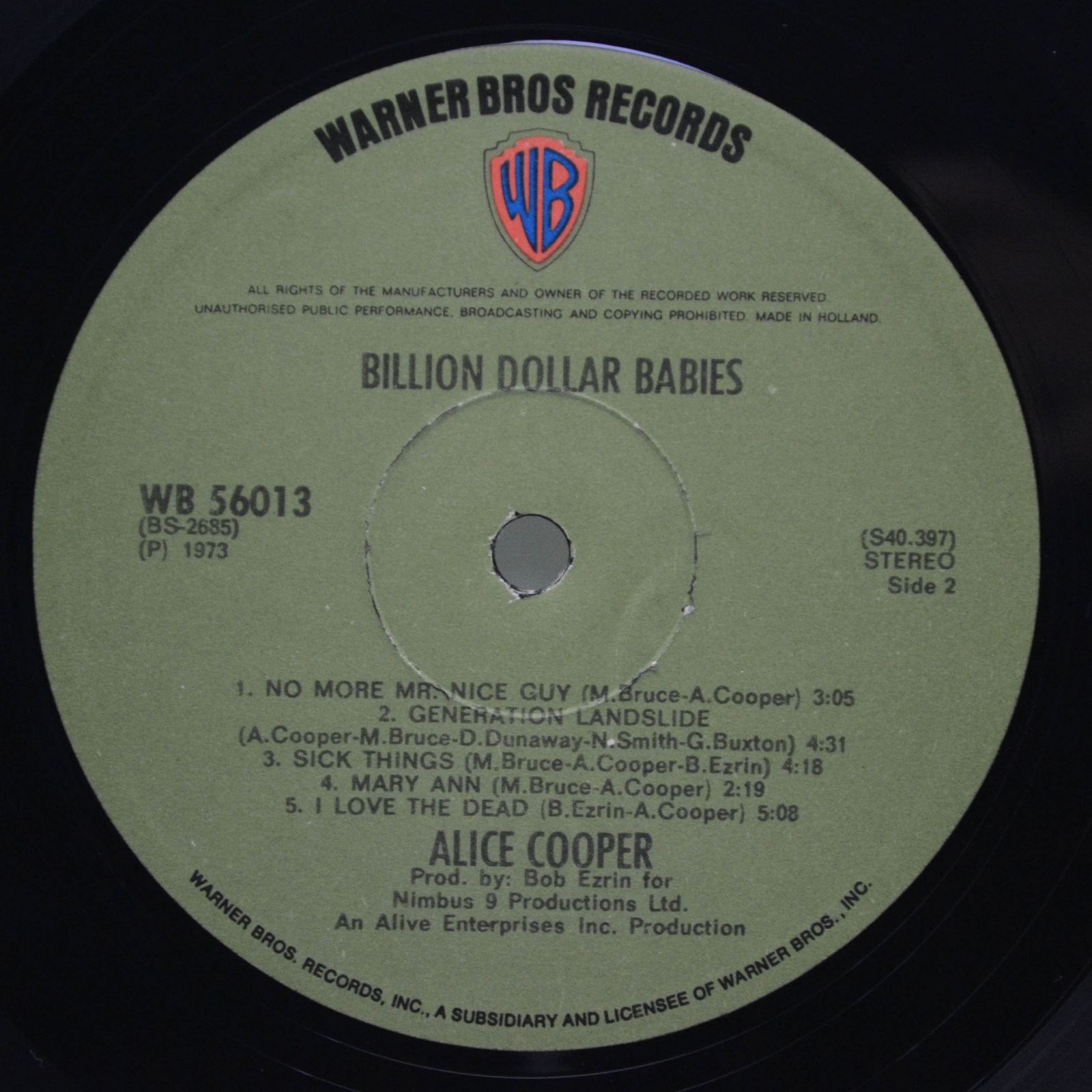 Alice Cooper — Billion Dollar Babies, 1973
