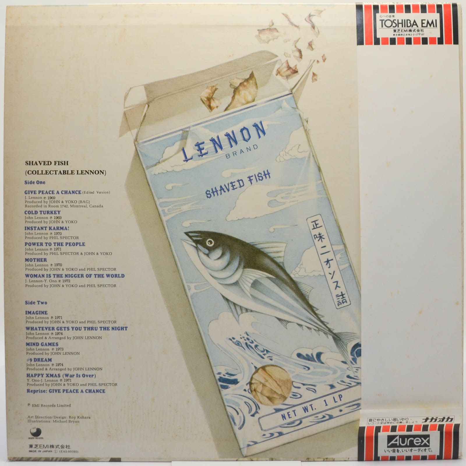 Lennon / Plastic Ono Band — Shaved Fish, 1980