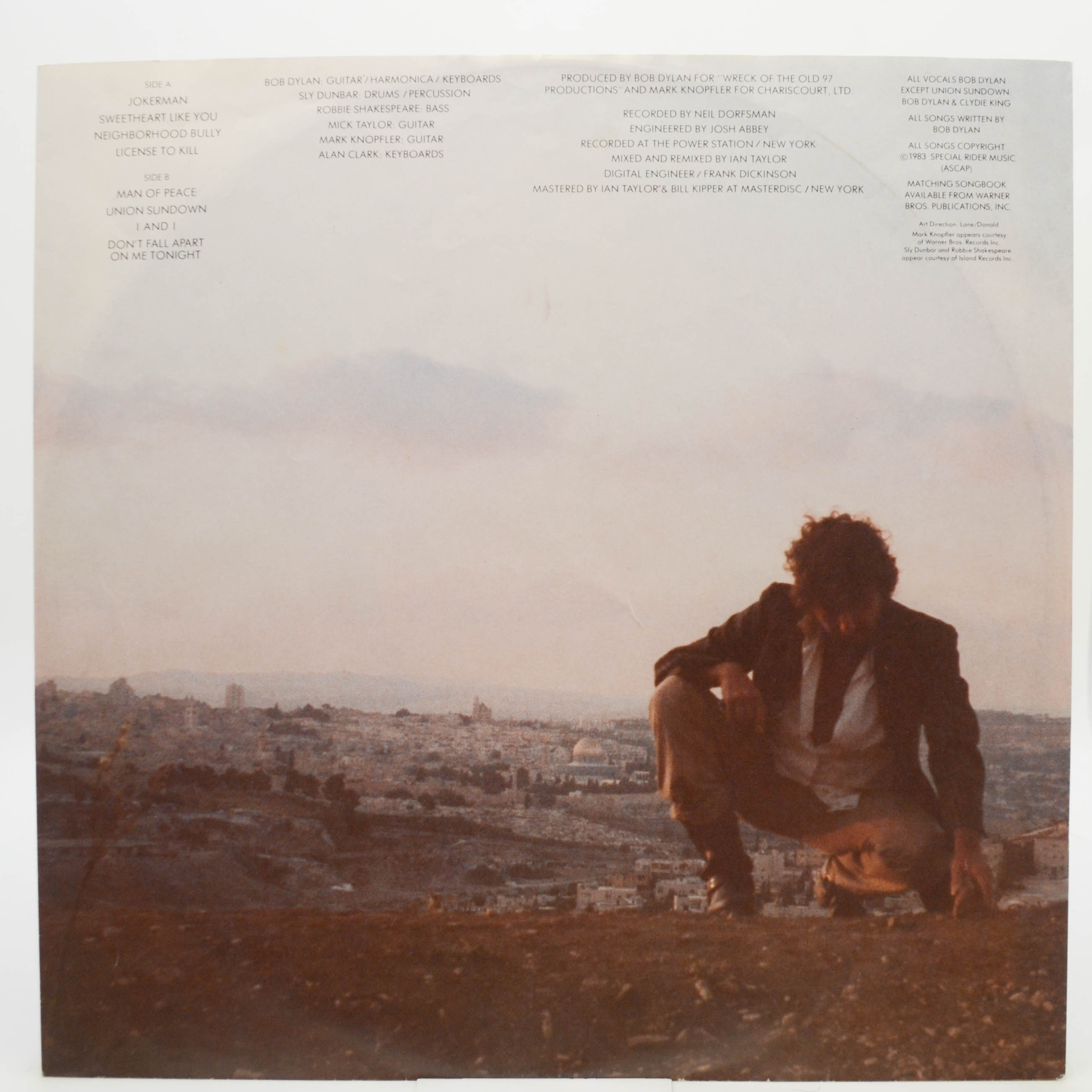 Bob Dylan — Infidels, 1983