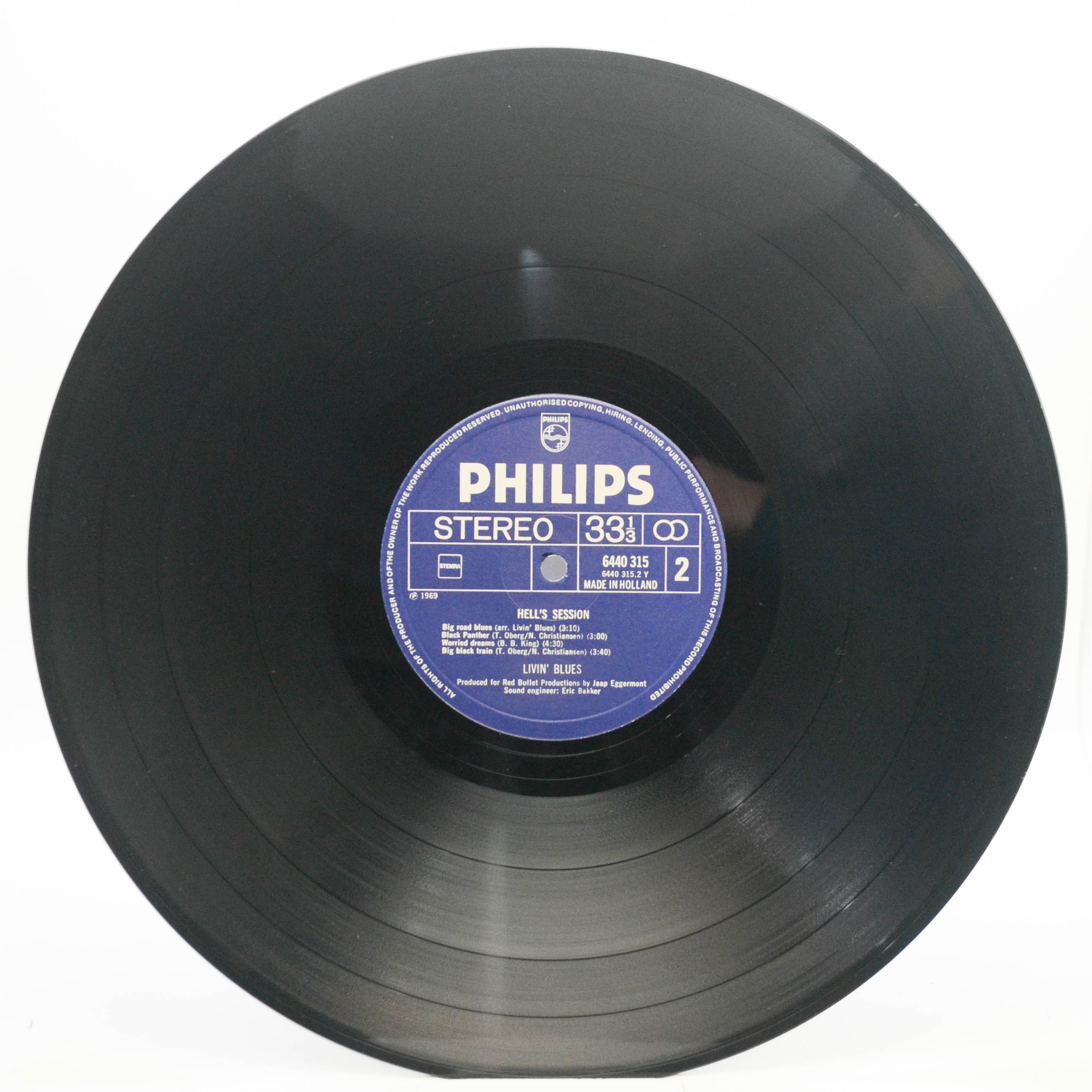 Livin' Blues — Hell's Session (Netherlands), 1969