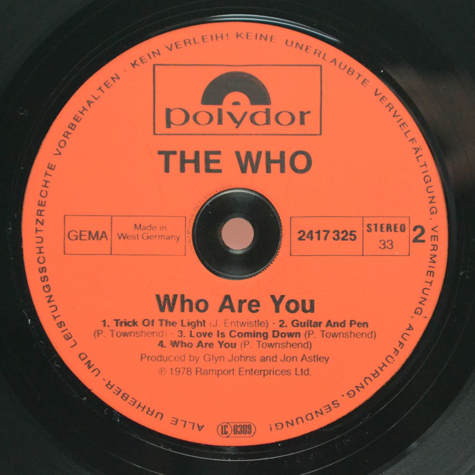 Who — Who Are You, 1978