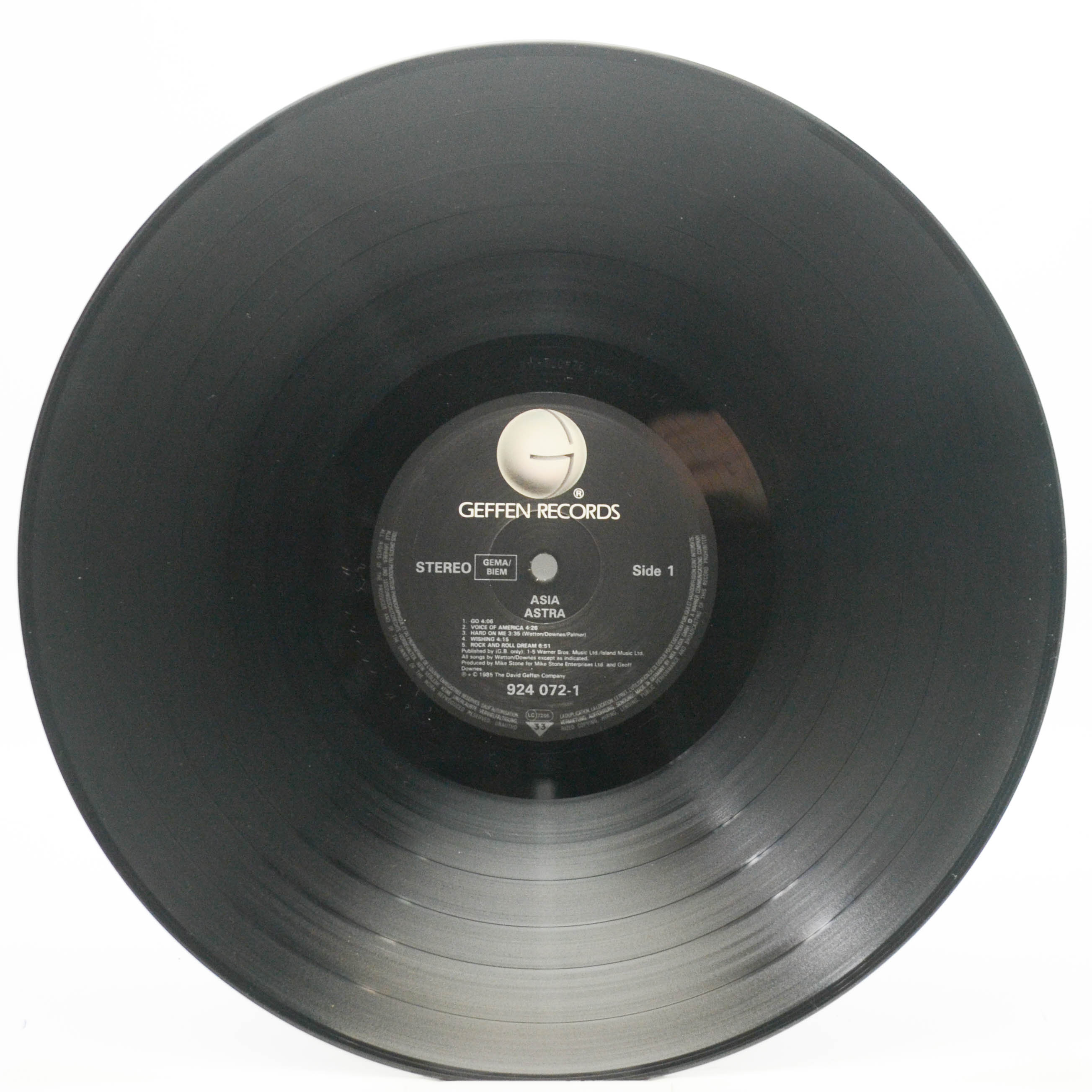 Asia — Astra, 1985