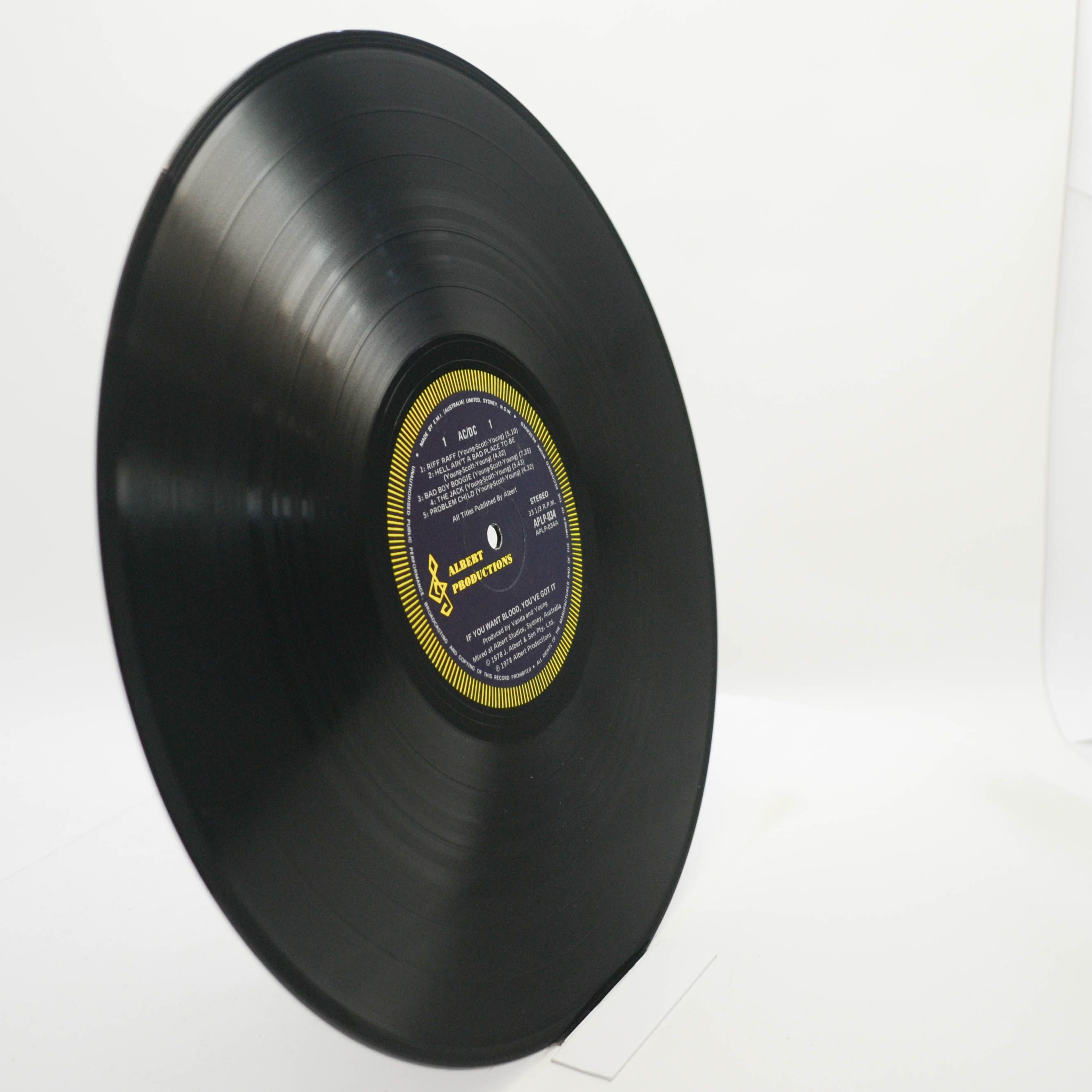 AC/DC — If You Want Blood You've Got It (1-st, Australia), 1978