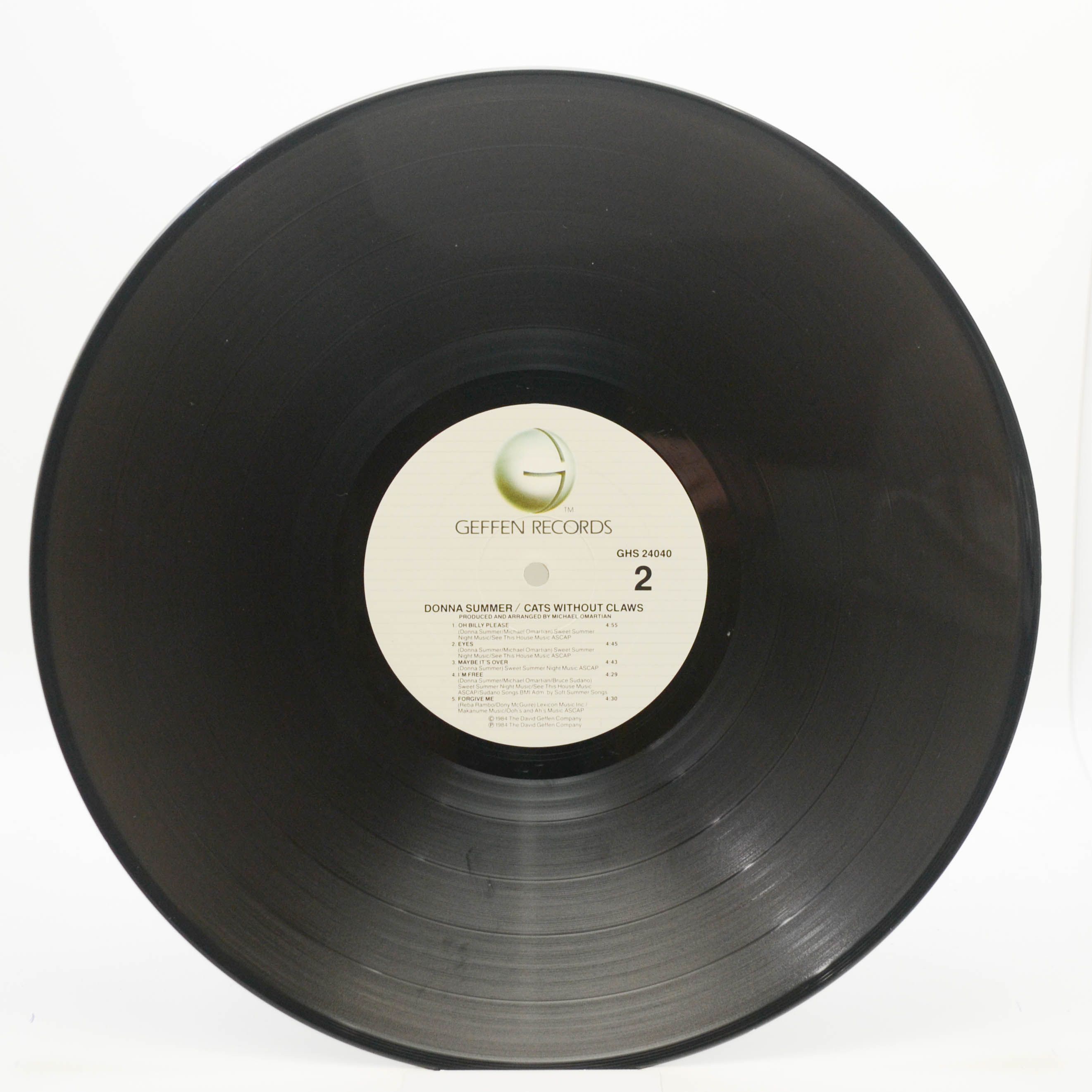 Donna Summer — Cats Without Claws (1-st, USA), 1984