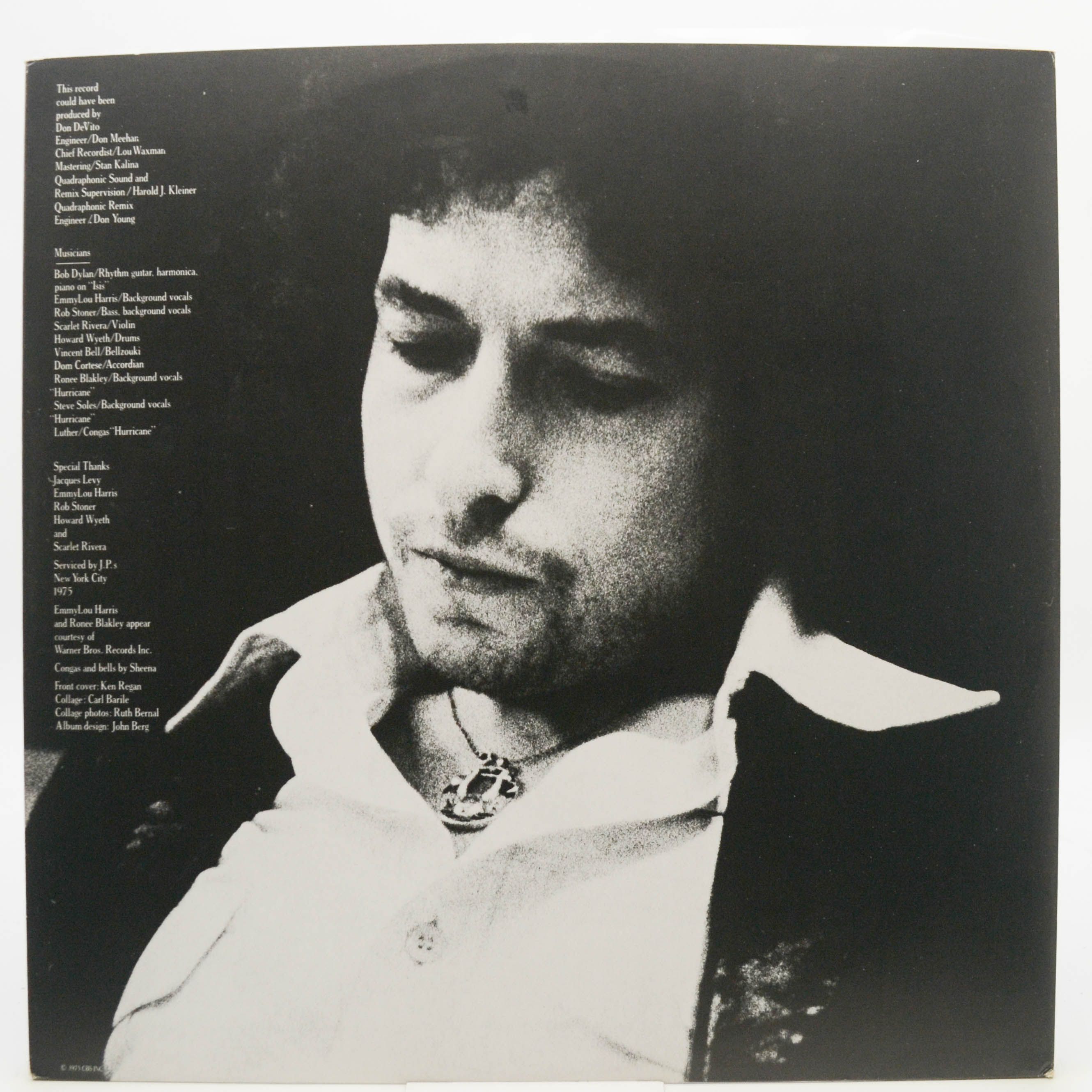 Bob Dylan — Desire, 1976