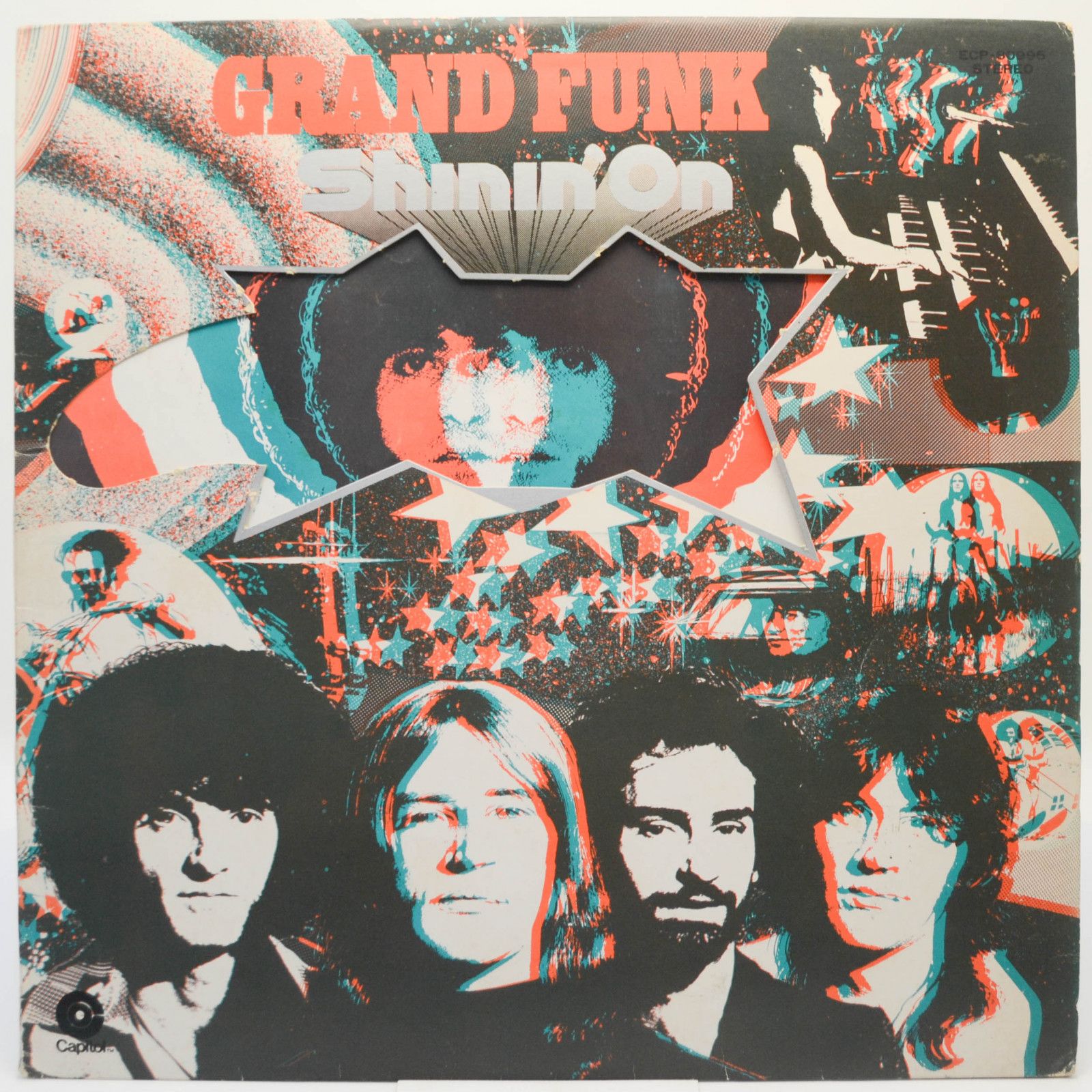 Grand Funk — Shinin' On (booklet), 1974